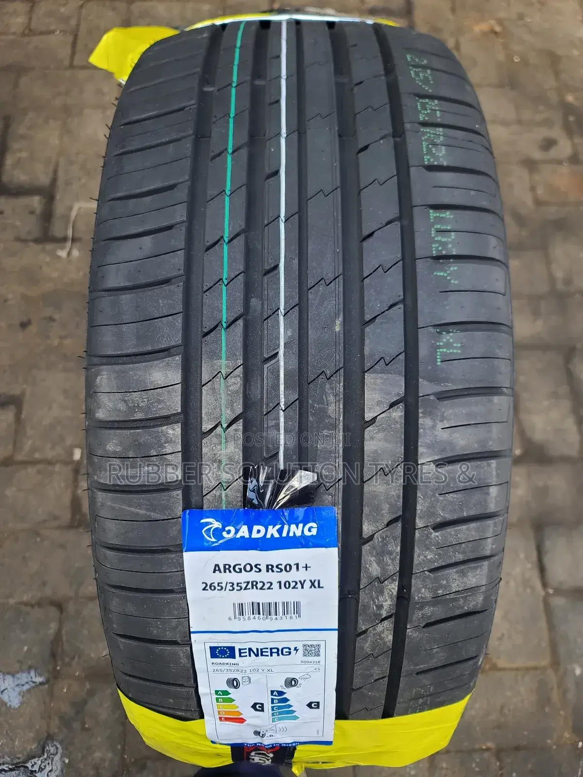 265/35 R22 Roadking Tires 102y X/L Argos Rs01+