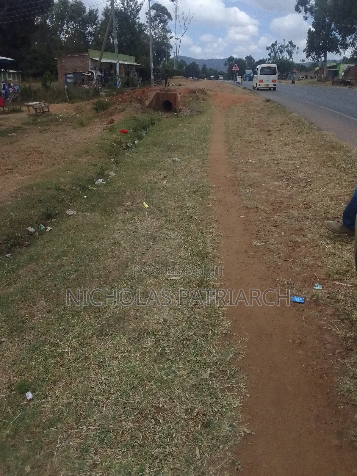 50x100 Plot Machakos Mumbuni Touching Main Road at 3.5m