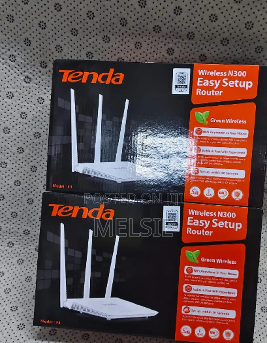 Tenda F3 | 300mbps Wireless Router - Data Transfer Speed