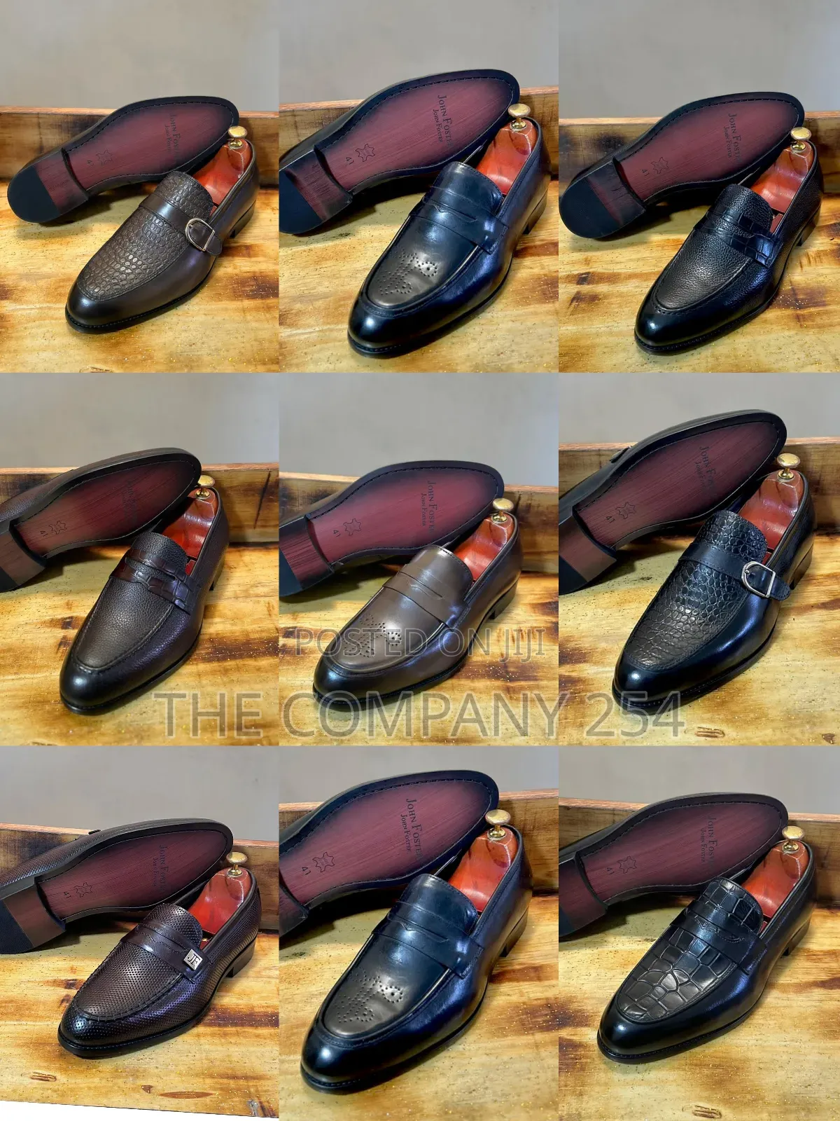 Quality Casual Leather Oxford Rubber Sole Men's Shoes