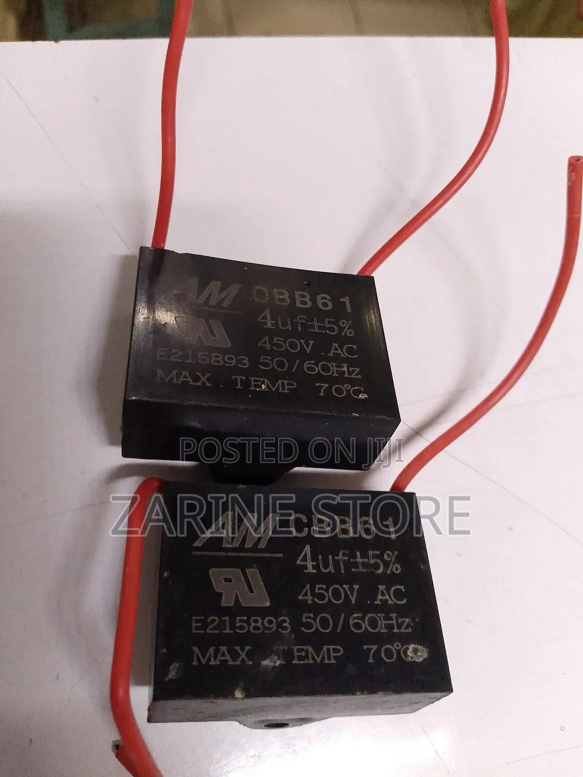 Capacitor 450volts 4uf