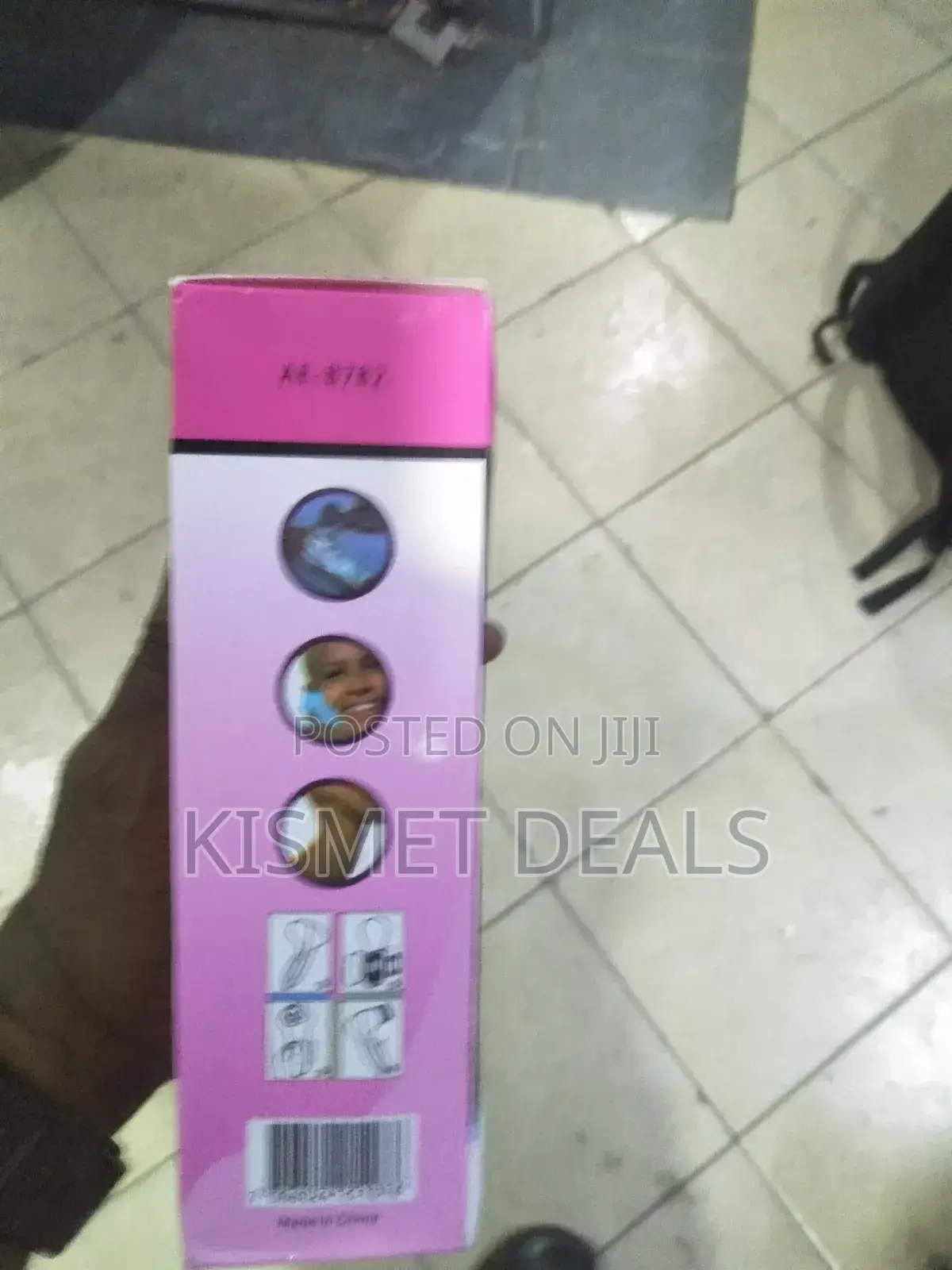 Facial Massager 5 in 1 Pore Cleaner Body Massager Replaceable Head
