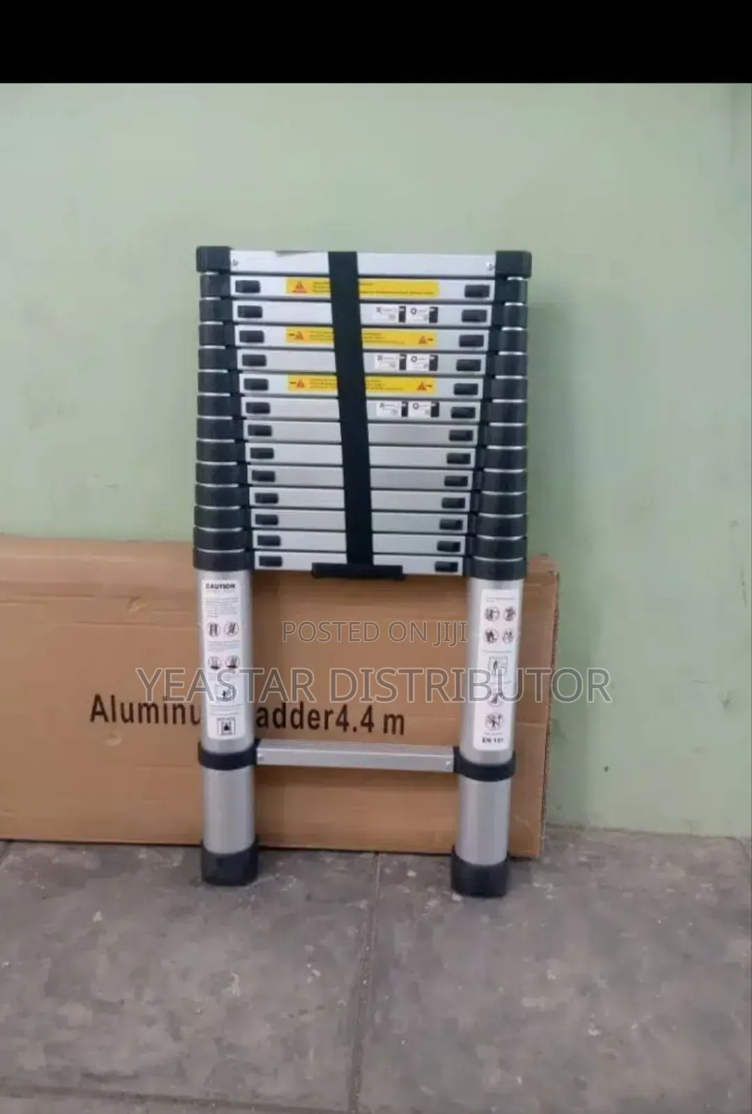 Telescopic Ladder 3 Mm Aluminium