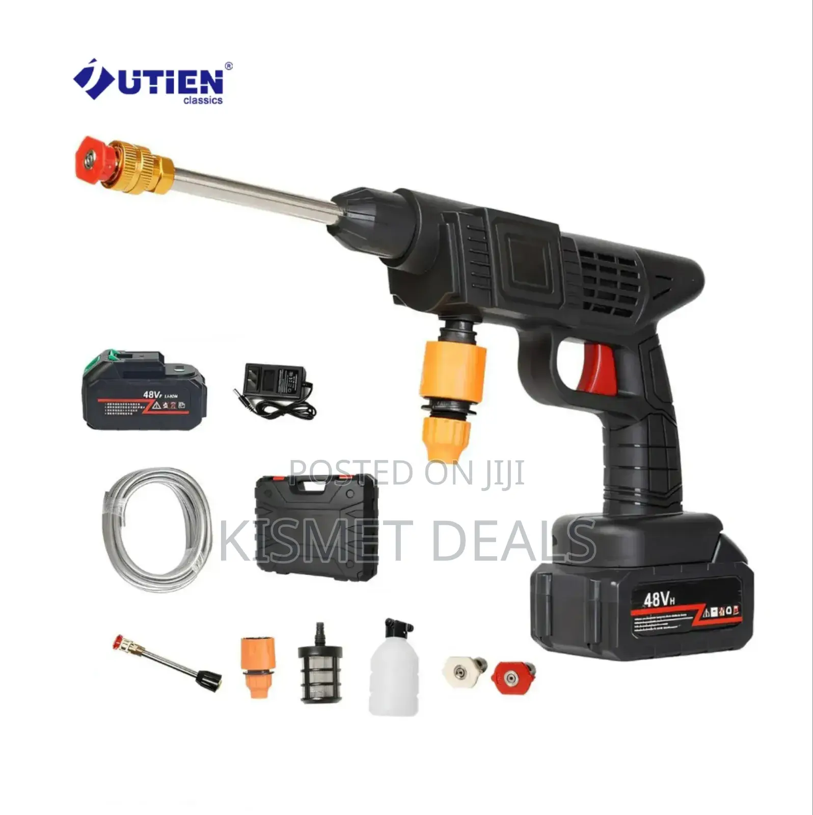 Car Washer Pressure Portable Cordless Cleaning Machine Wash Spray Gun
