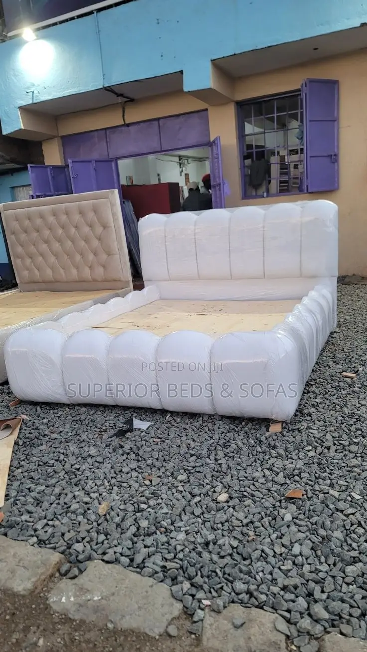 5x6 Snowy Luxe Bubble Bed for Elegant Simplicity