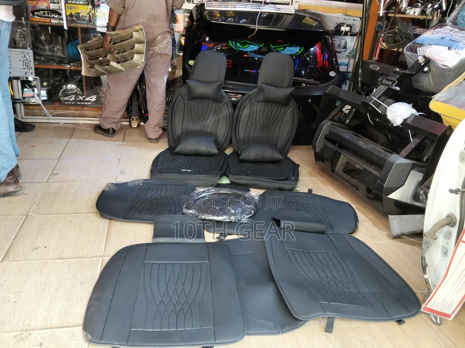 Universal Seat Covers Black