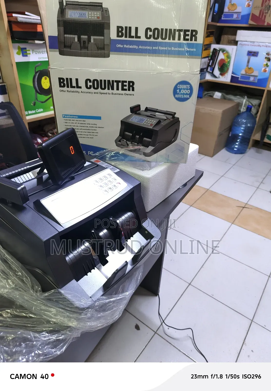 Counterfeit Bill Counter Machine