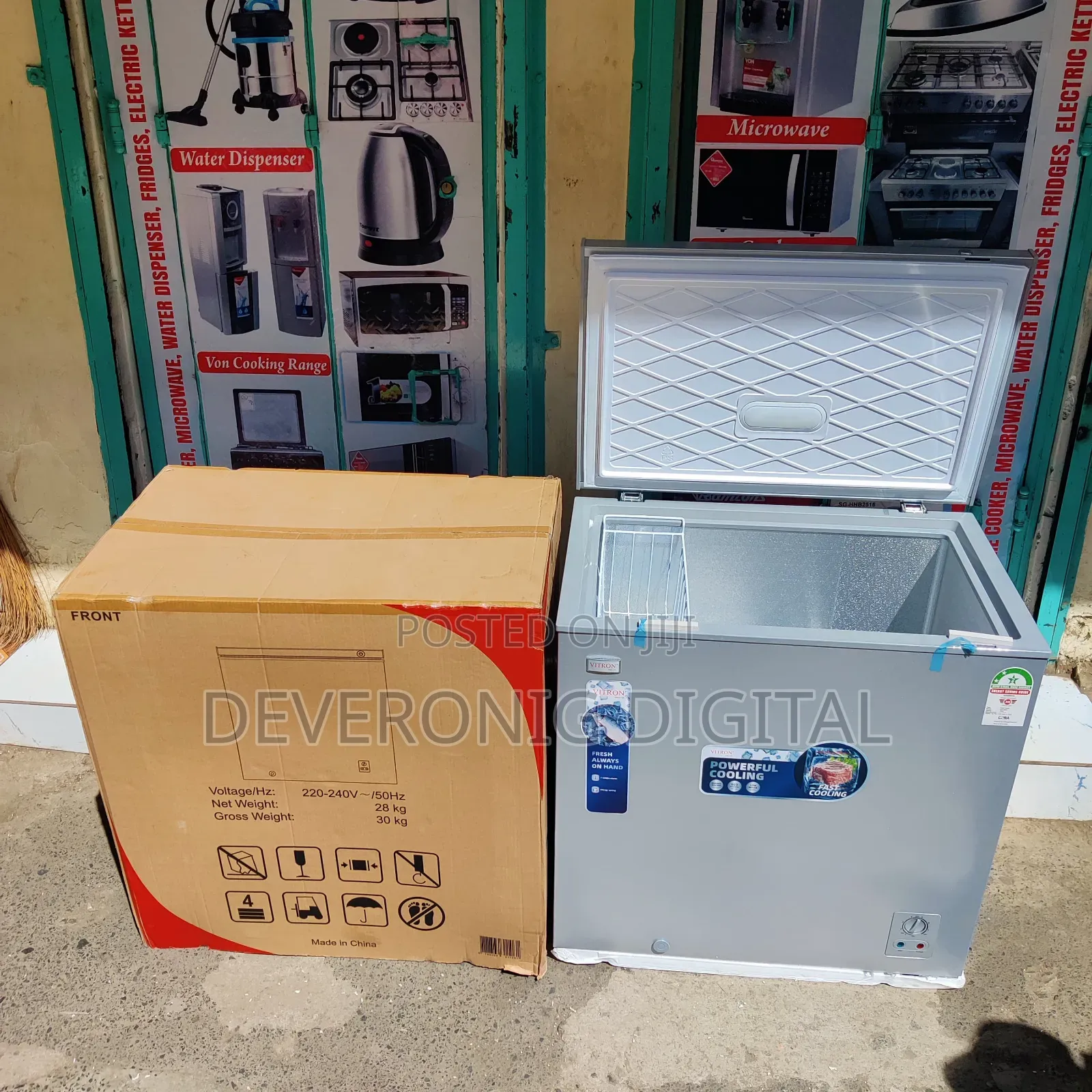*Vitron 198litres Chest Freezer
