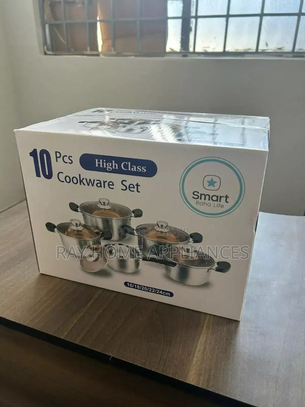 Smart Raha Life 10pieces Cookware Set