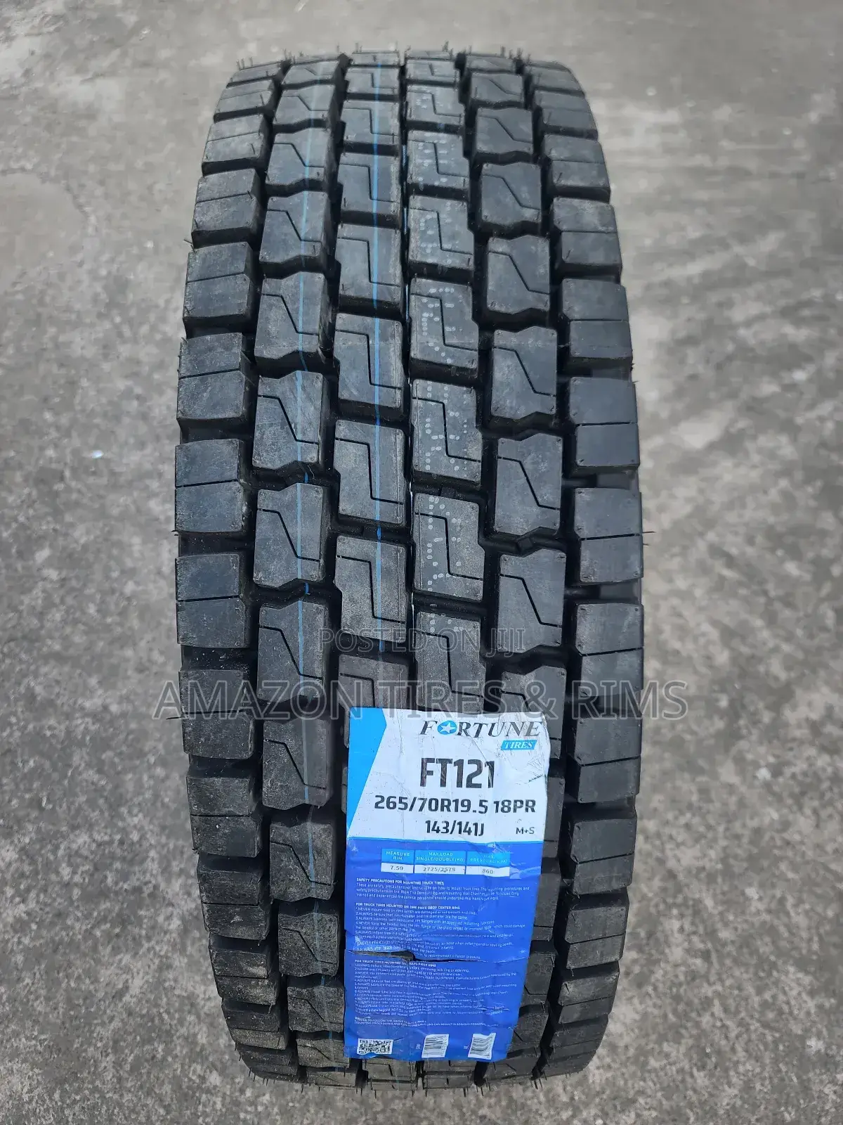 265/70r19.5 Fortune Tires Ft121 18ply