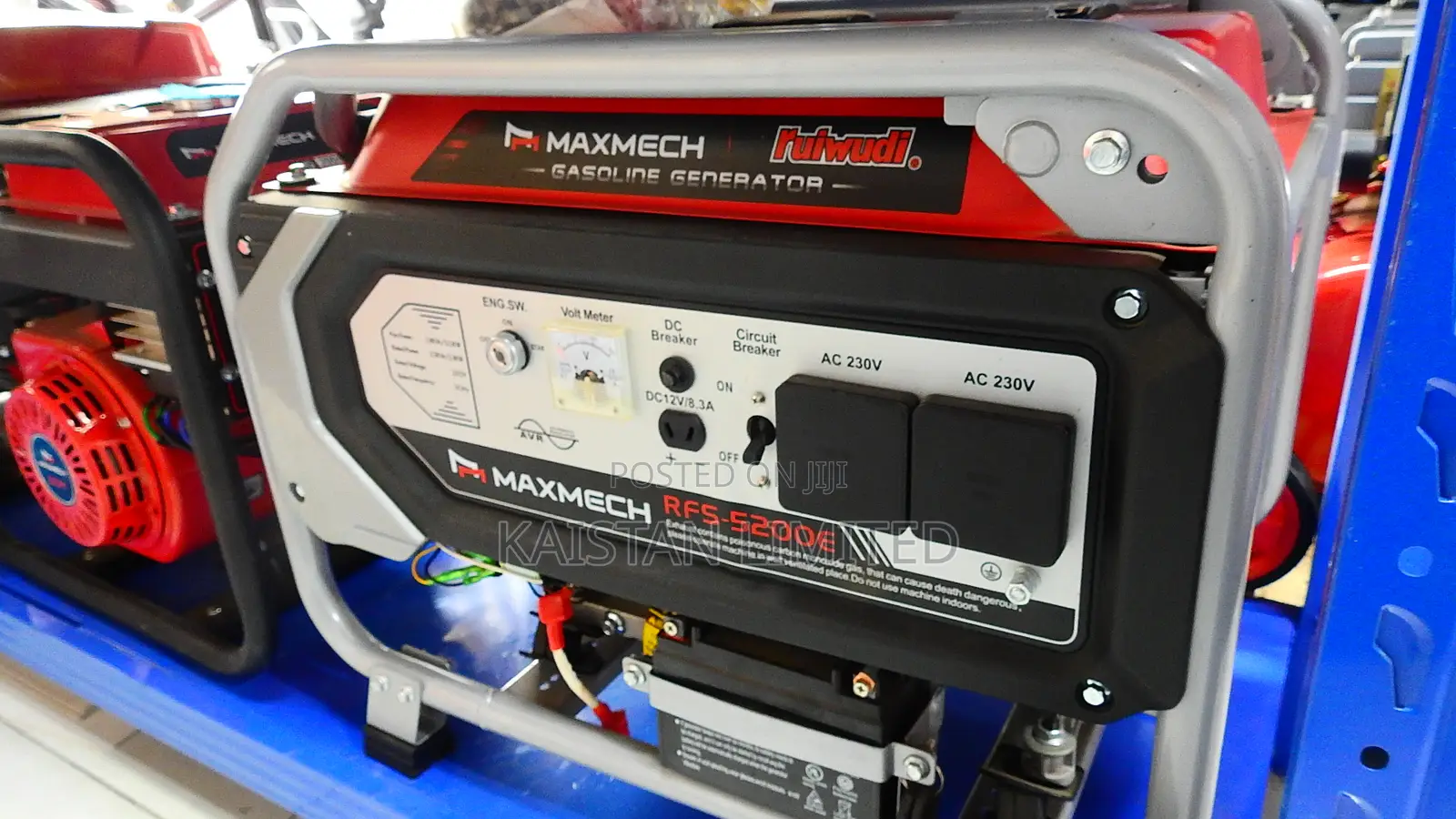 Maxmech Gasoline Generator. Rfs-5200e