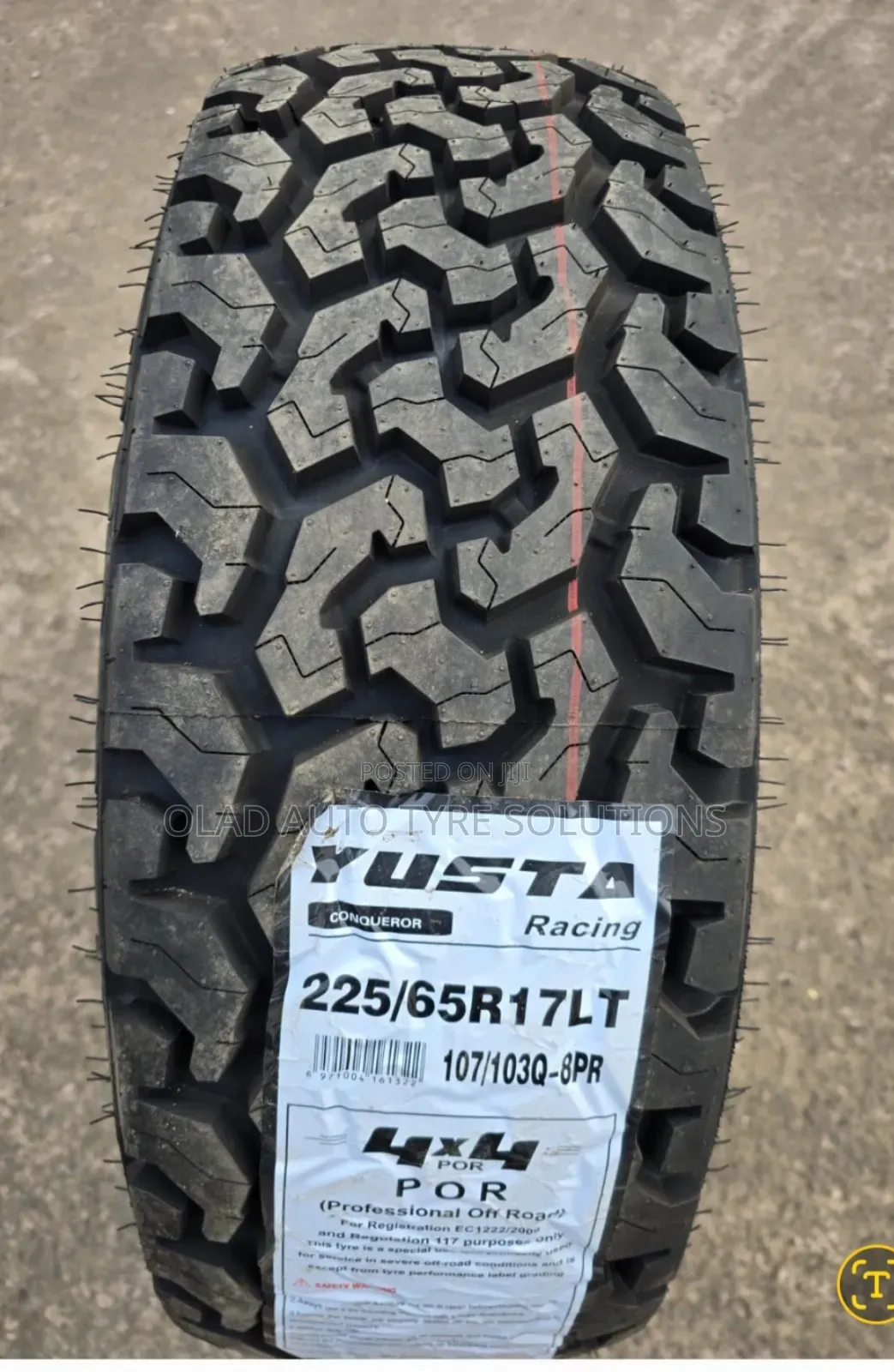 225/65r17 Yusta Tyres(All Terrain)