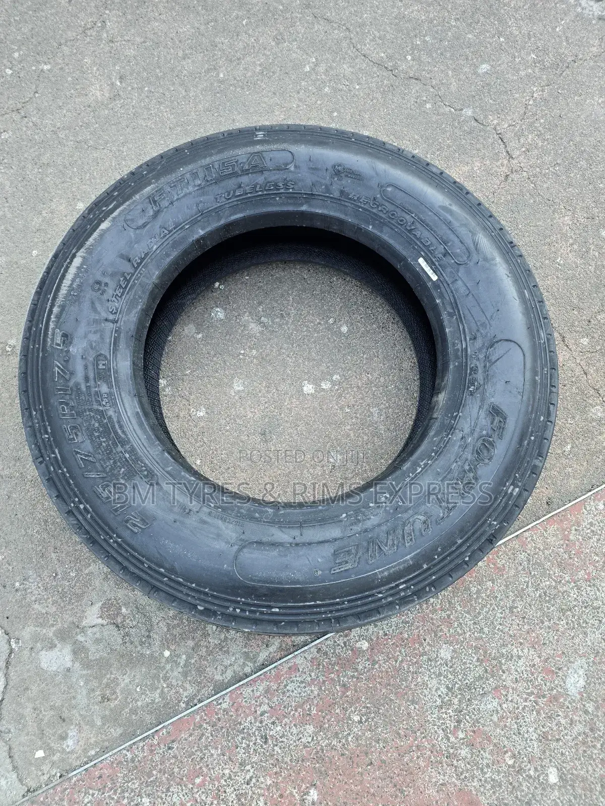 215 /75 R17. 5 Fortune Tyres (Ft115a)