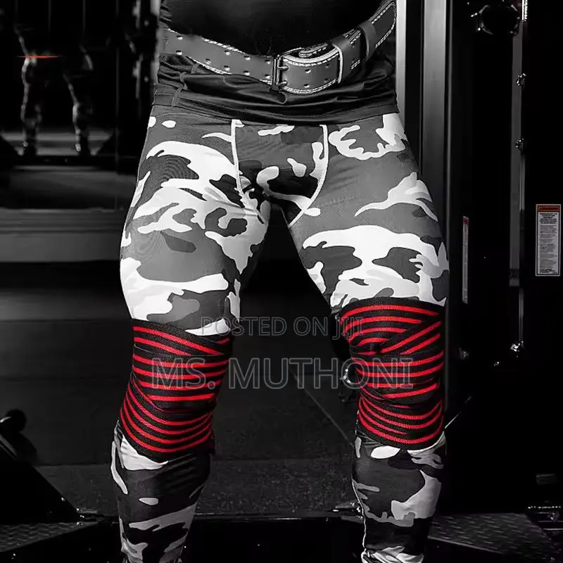 A Pair for Hook Loop Fitness Knee Wraps*