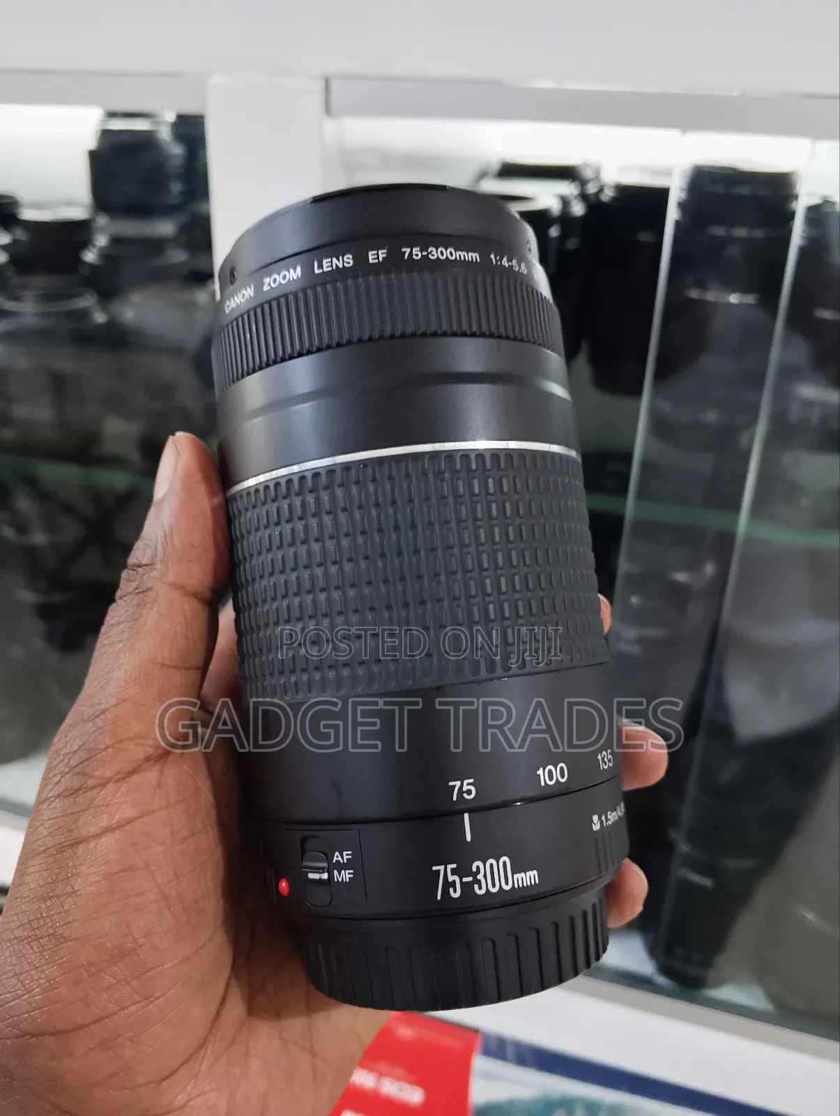 Canon Ef 75-300mm F/4-5.6 Iii Lens Ex Uk