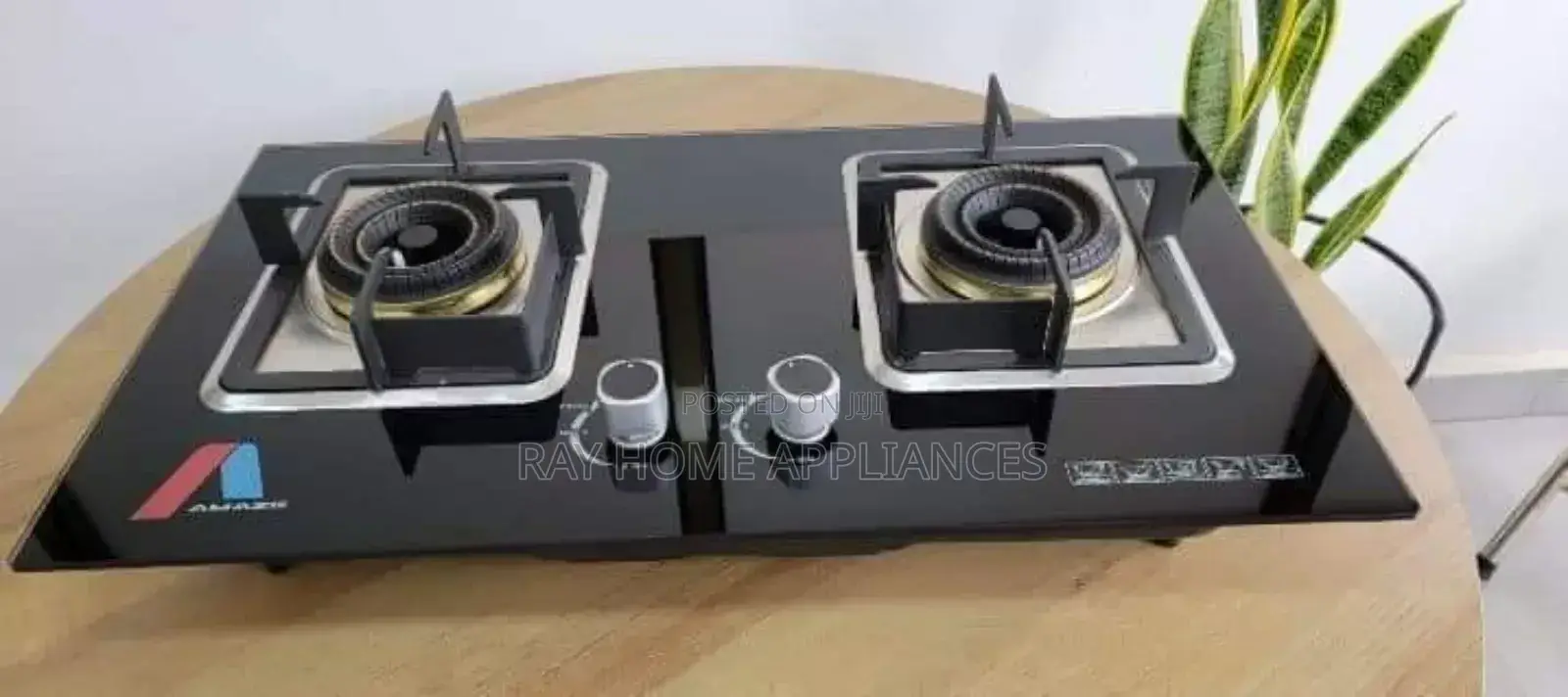 2 Burner Amaze Glass Inbuilt Hob Cooker