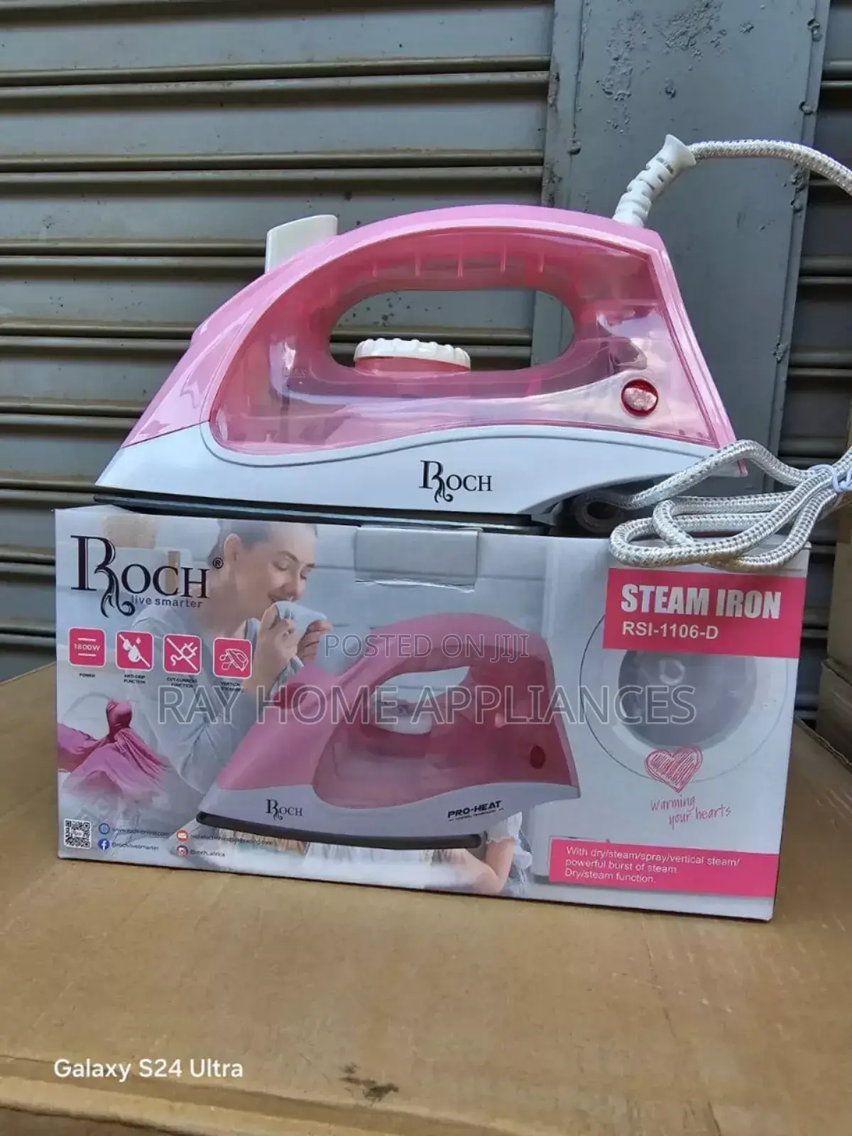 Roch Steam Iron Box