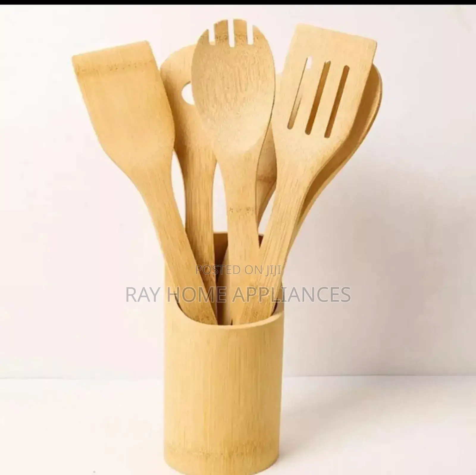 5pc Bamboo Mwiko Set Made of Bamboo