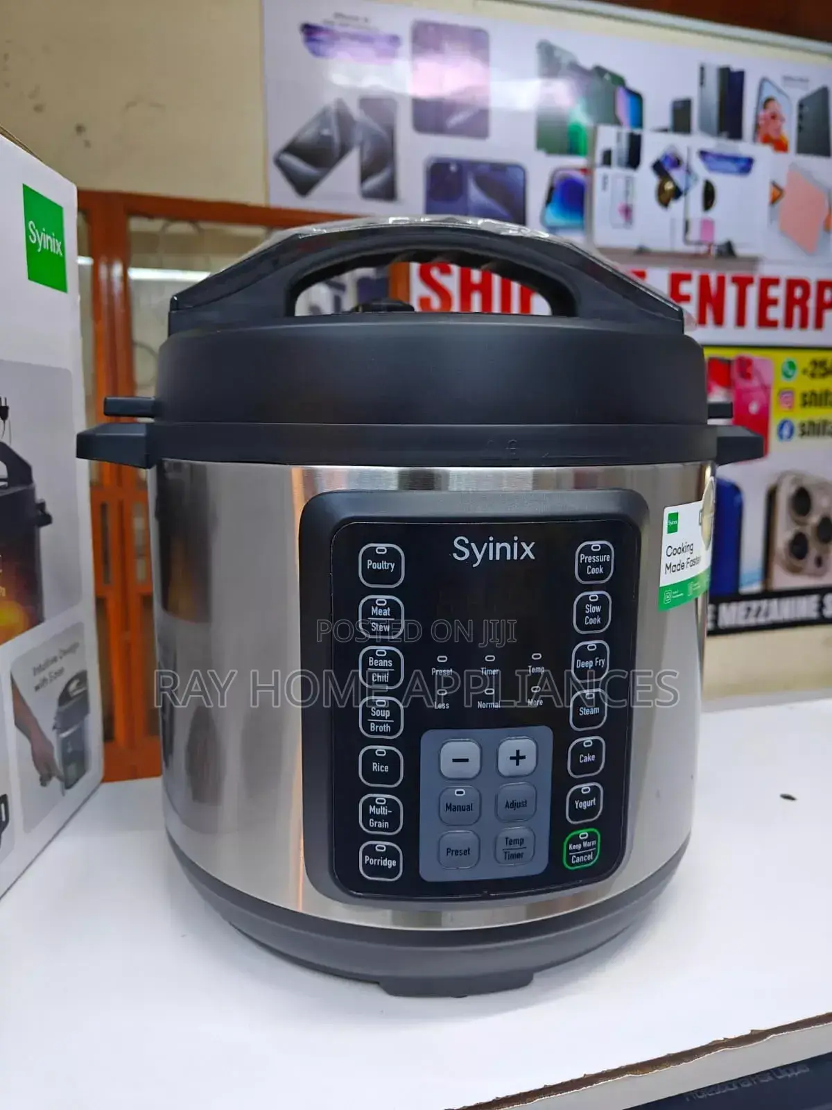 6litres Electric Pressure Cooker Syinix
