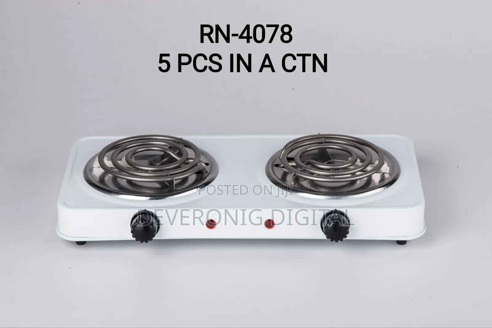 Rashnik Double Coil Hot Plate Electric Cooker