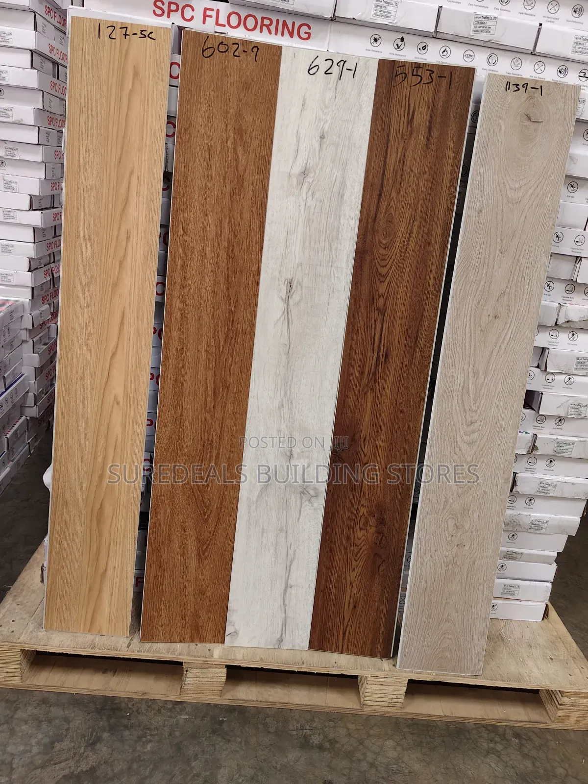 Waterproof Rigid-core Spc Flooring.