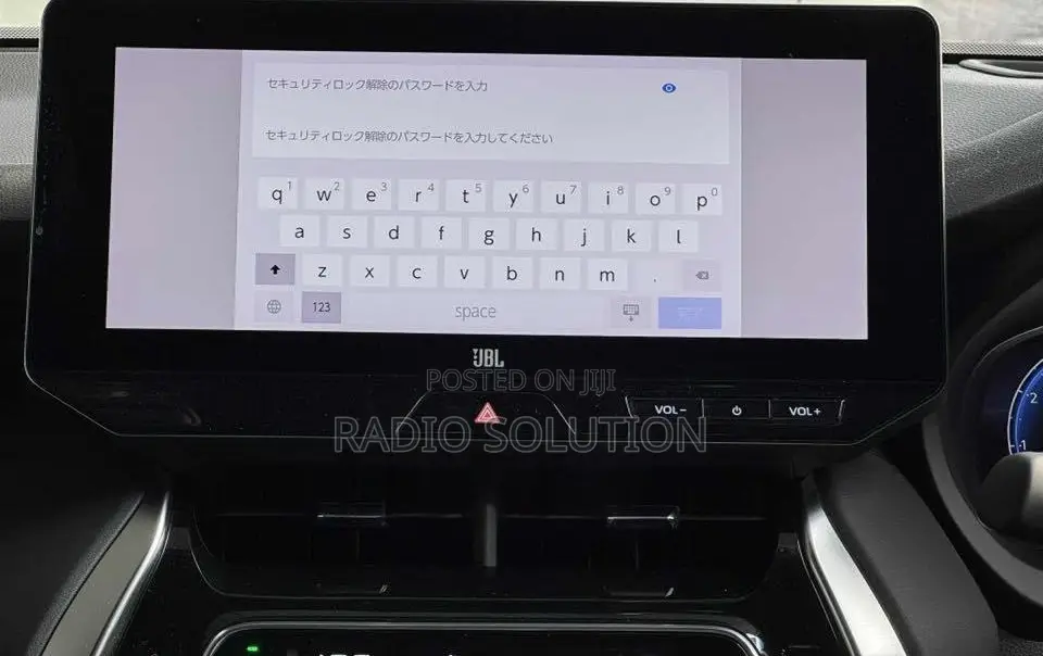 Toyota Harrier Radio Code Error Solution 2019-2025