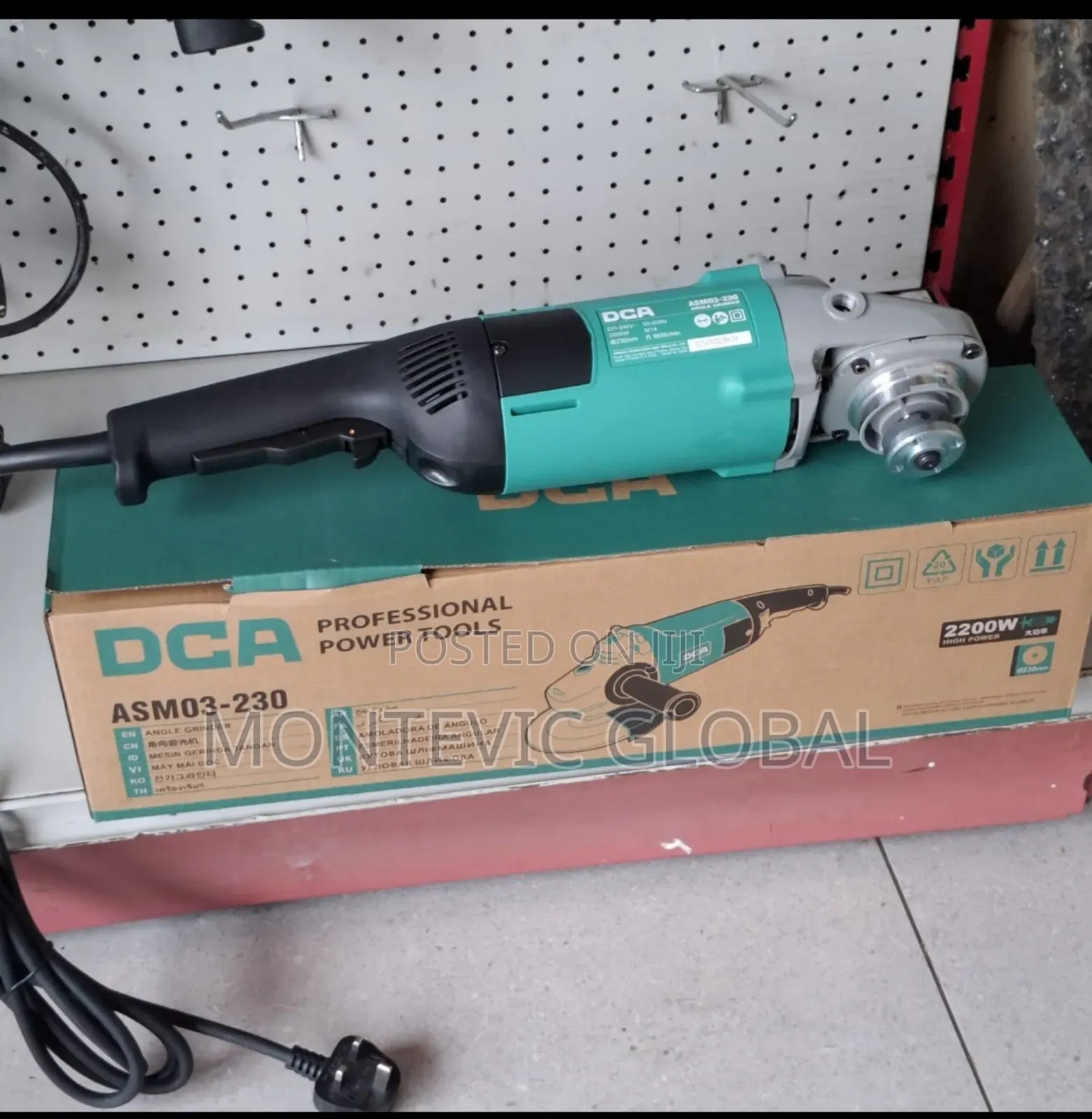 Dca 9'inch Angle Grinder
