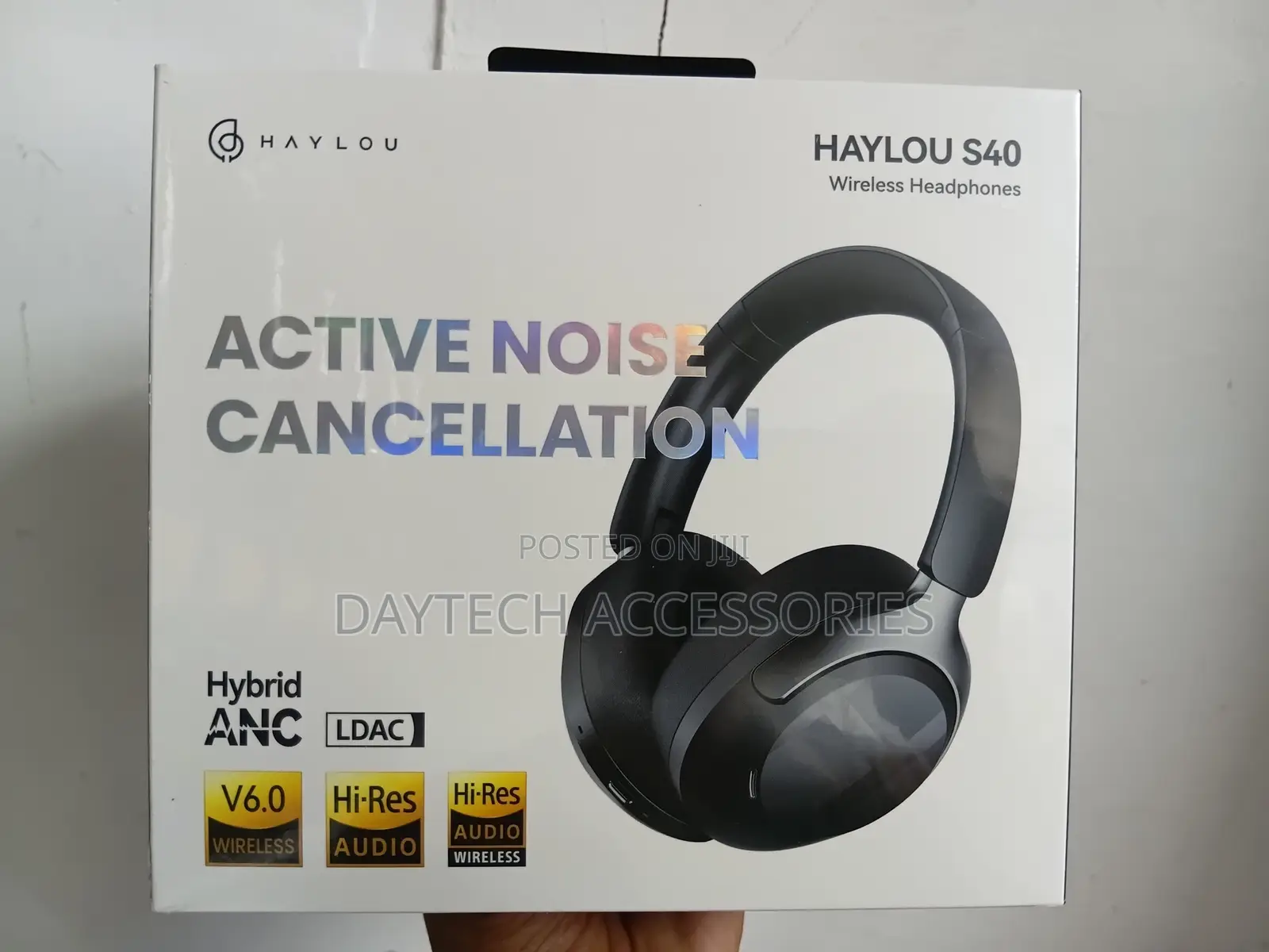 The Haylou S40 Wireless Headphones.