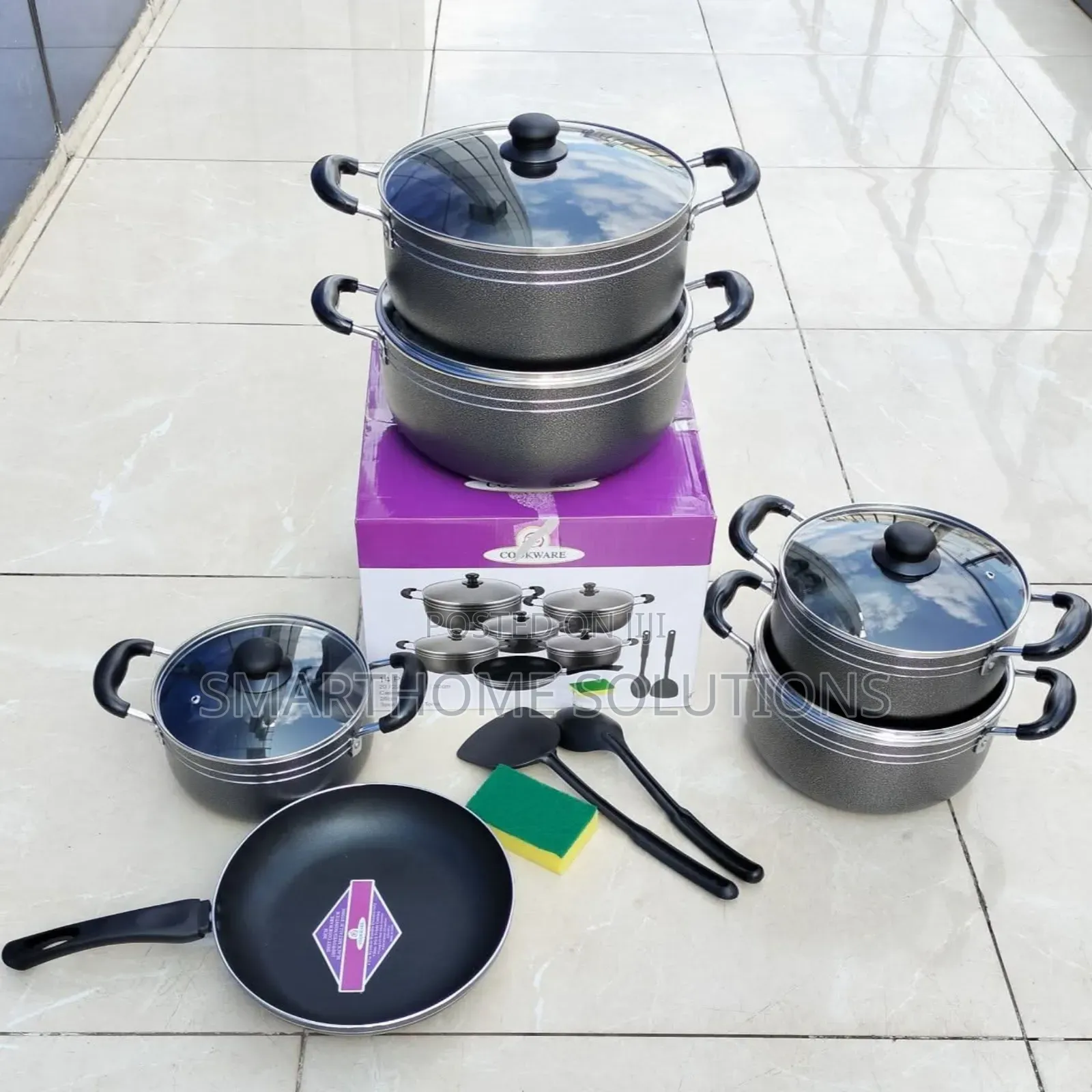 Tc Cookware 14 Pieces Pots And Pans