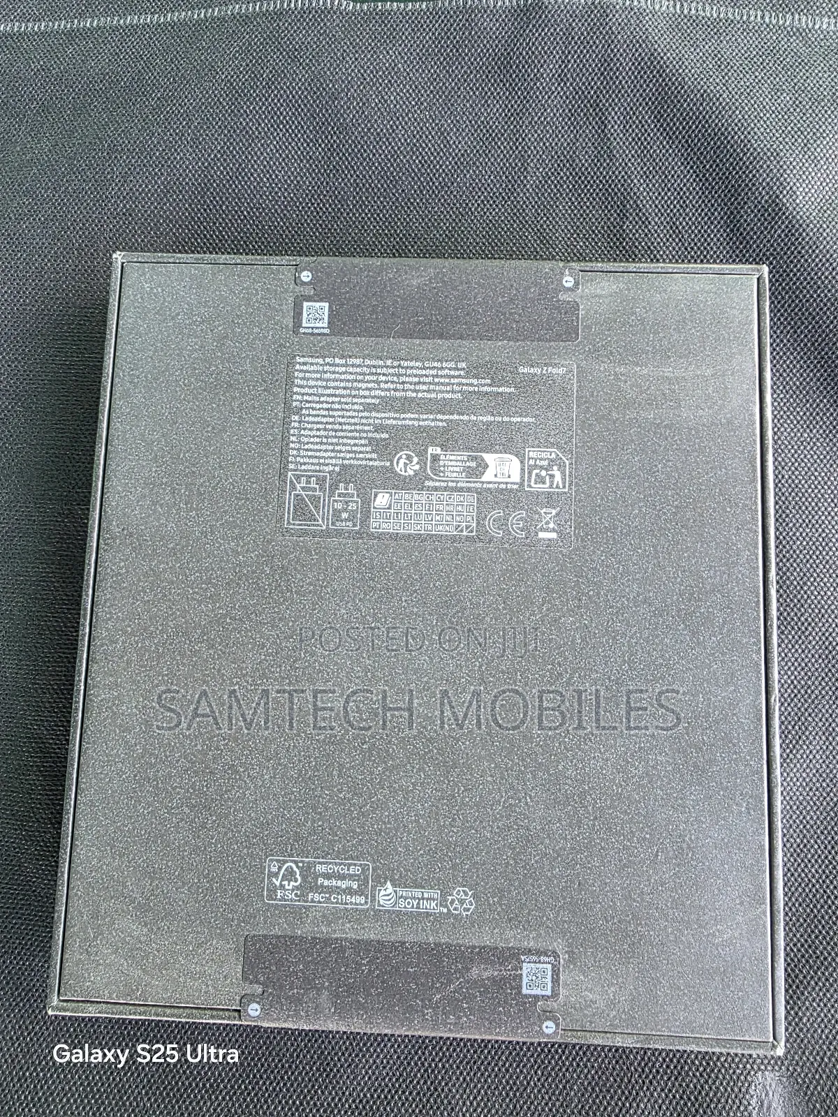 New Samsung Galaxy Z Fold7 512 GB Blue