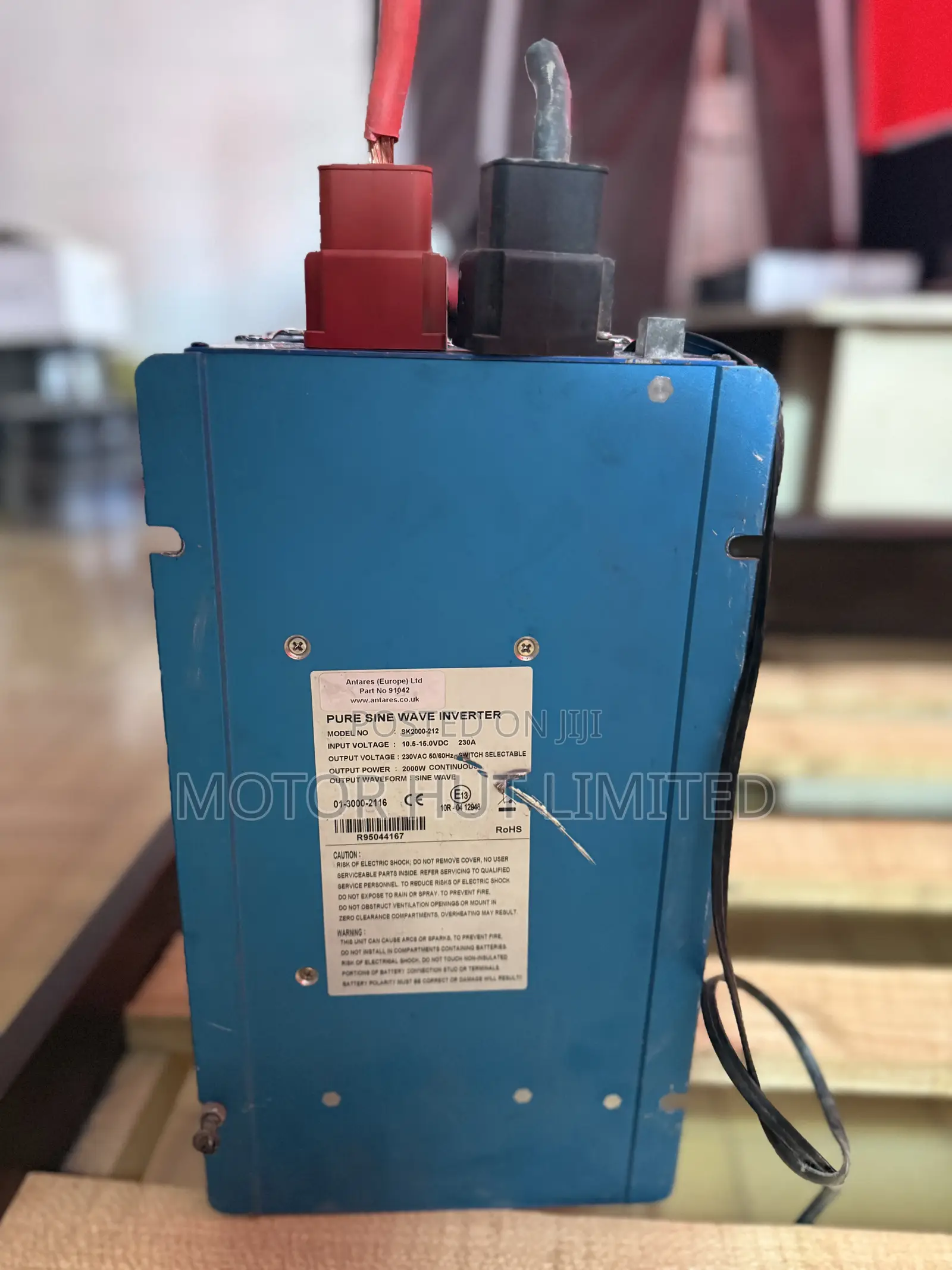 Antares Pure Sine Wave Inverter, Model Sk2000-212.
