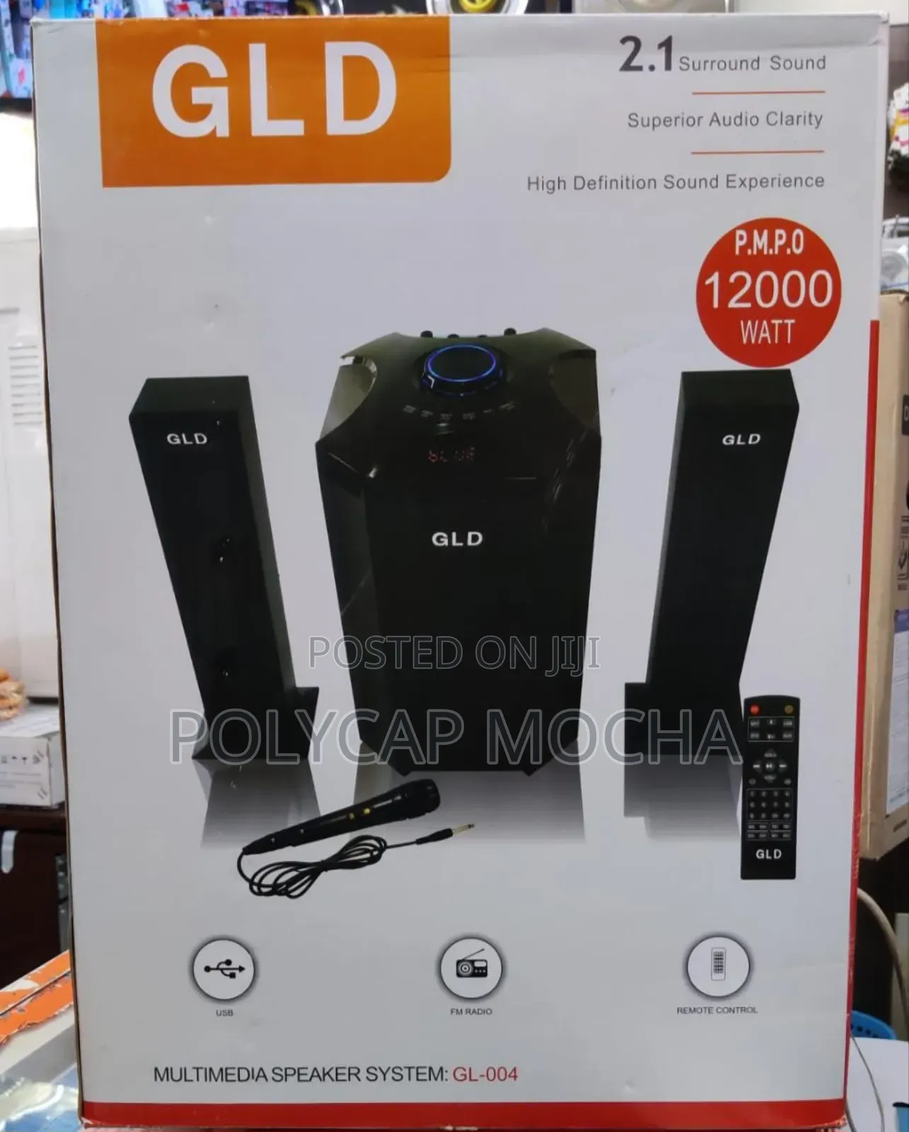 GLD 2.1ch Sound System 21000w