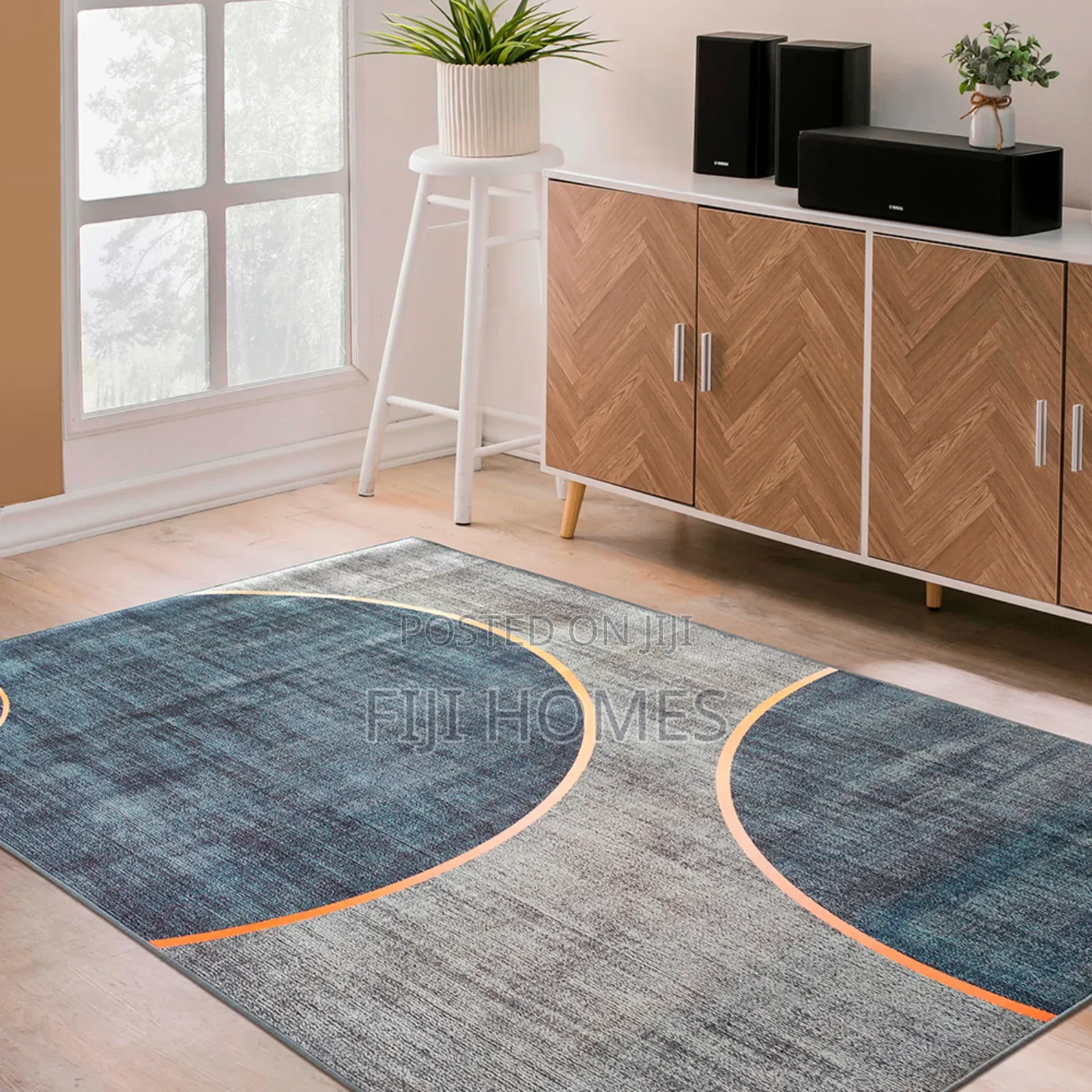 3d Carpet - Grey Patterned - 7 by 10 Ft