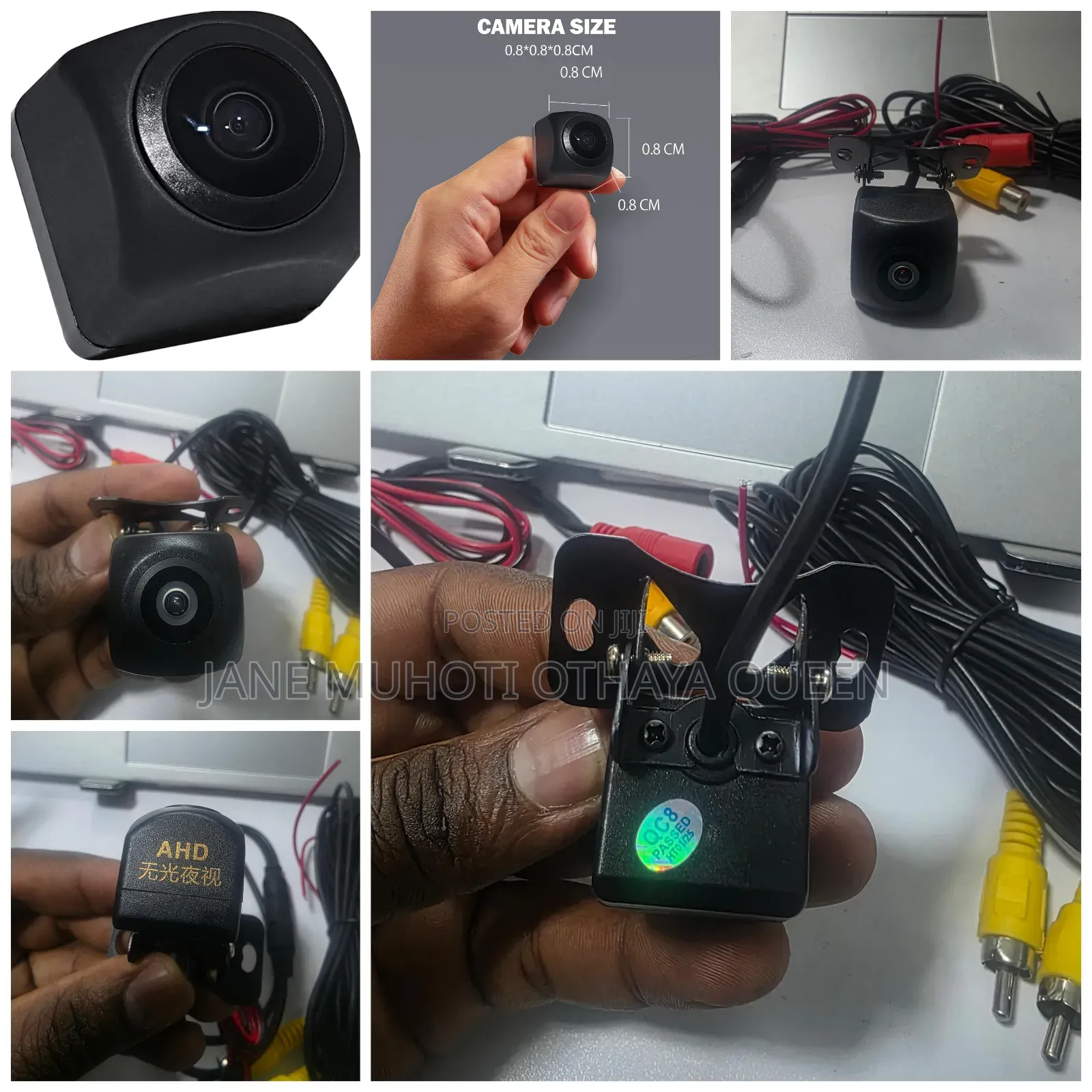 1080p Ahd Car Reverse Camera Waterproof Night Vision