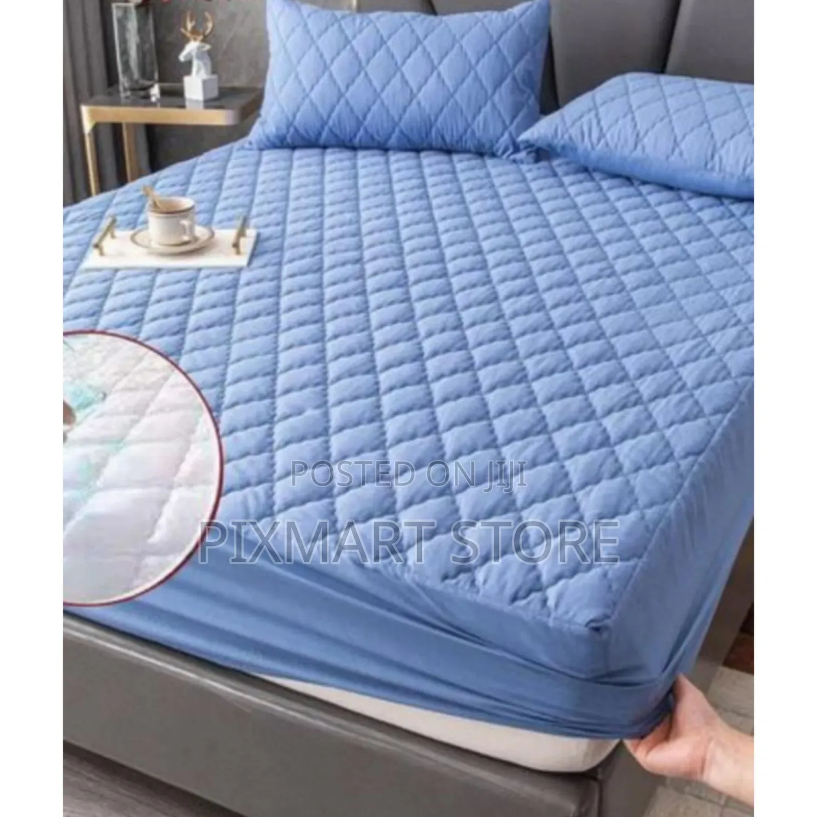 5 by 6 Bed Mattress Protector – Soft, Quiet Liquid-Proof