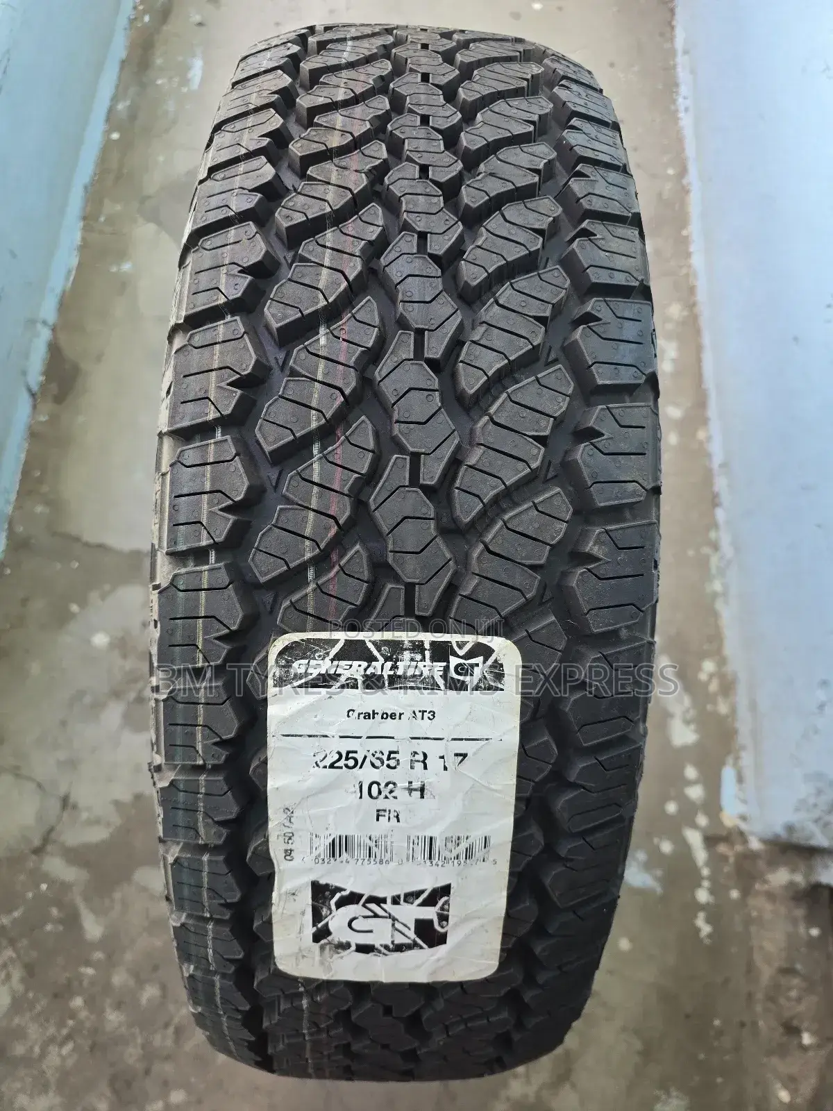 225 /65 R17 General General Graber (All Terrein)