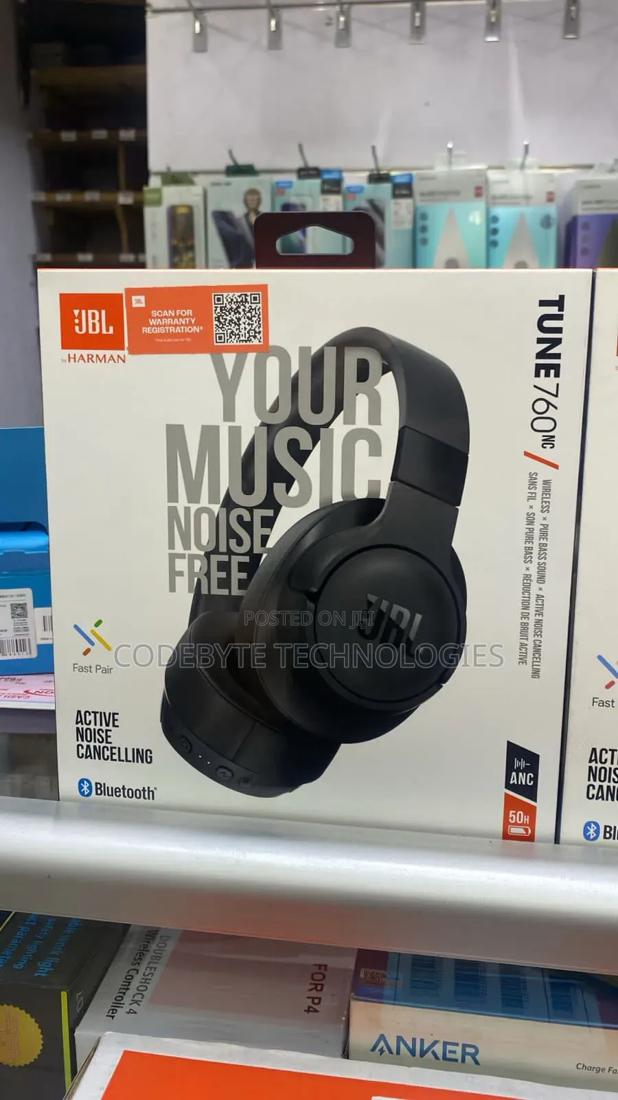 JBL Tune 730 Bt Wireless Headphones With JBL Pure Bass, Bluetooth 6.0