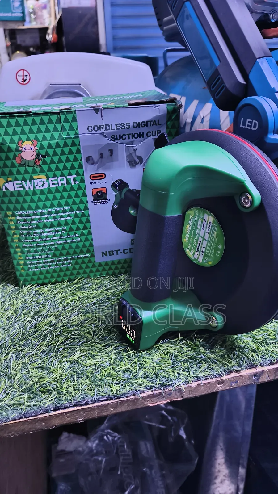 Newbeat Cordless Digital Suction Pump,