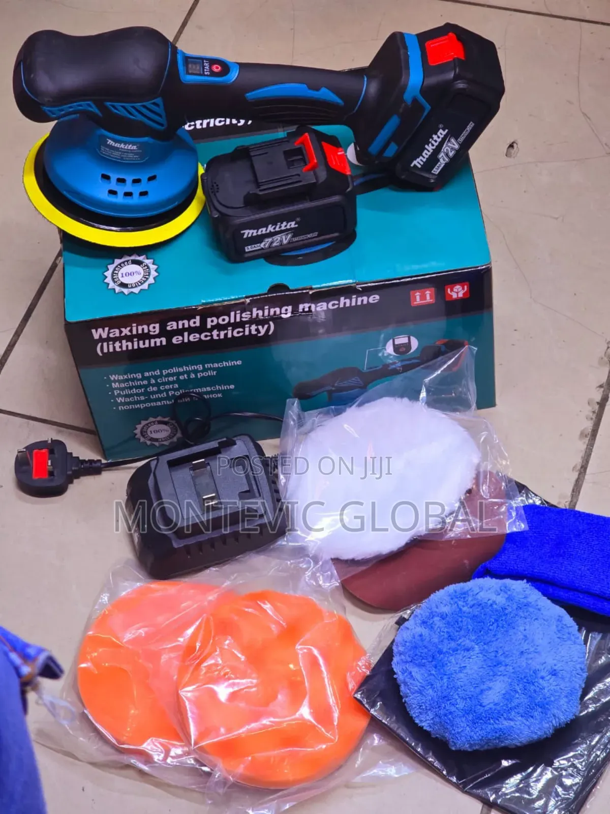 Indurstrial Makita Polishing
