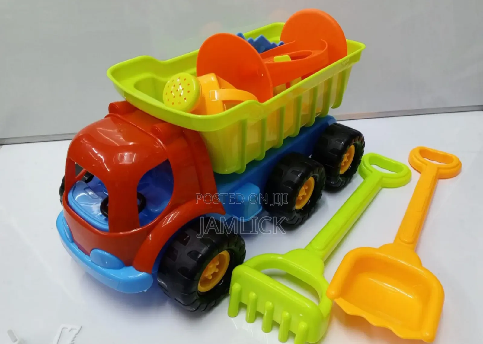 Kids Beach Truck Toy With Beach Accessories -Kb
