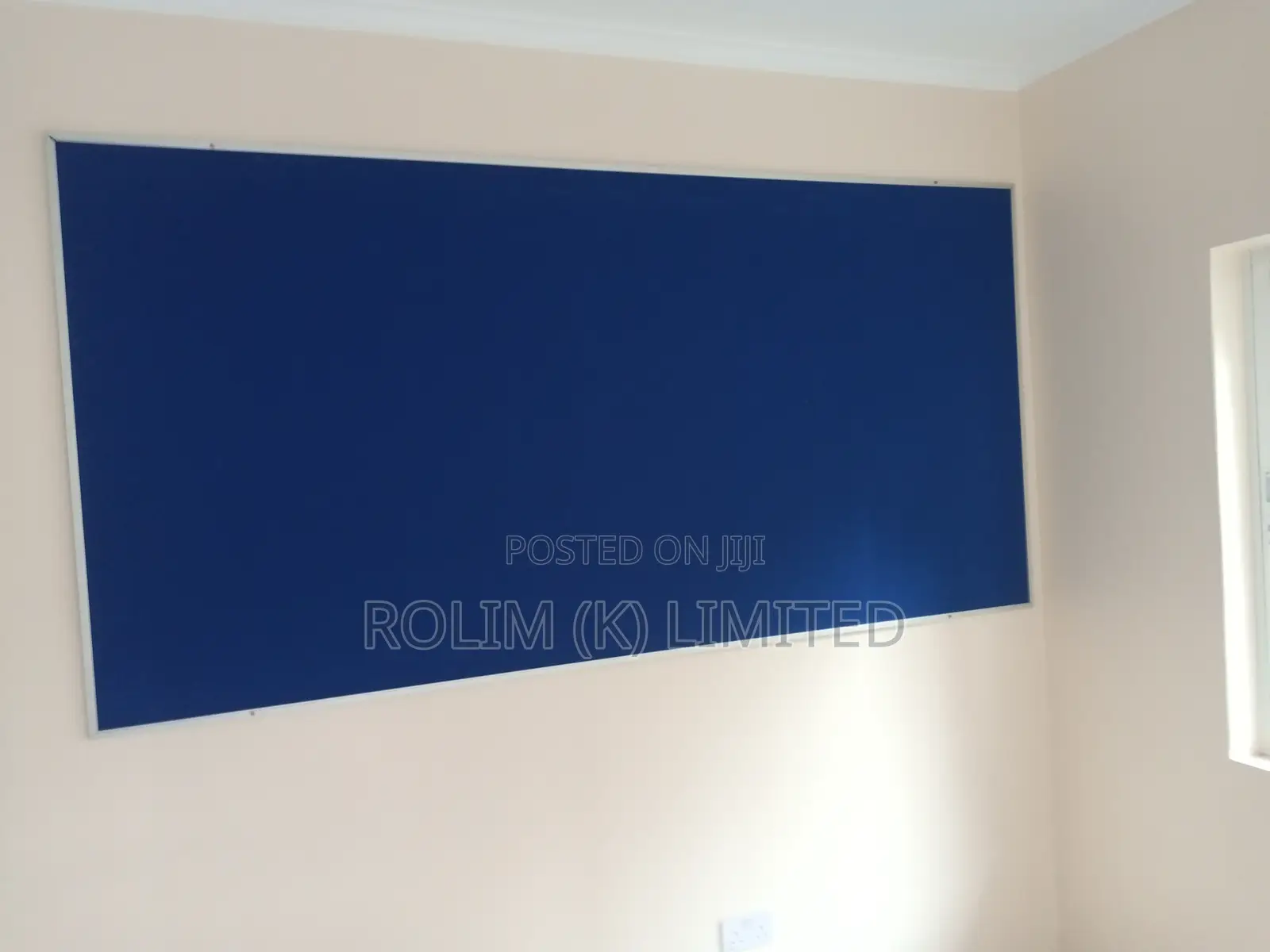 Home Noticeboard 8ft X 4ft - Blue Color