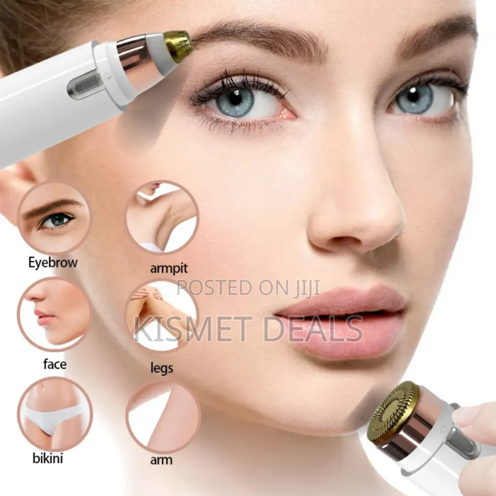 Rechargeable Flawless Duo Perfect Shaver 2 in 1 for Eye Brows