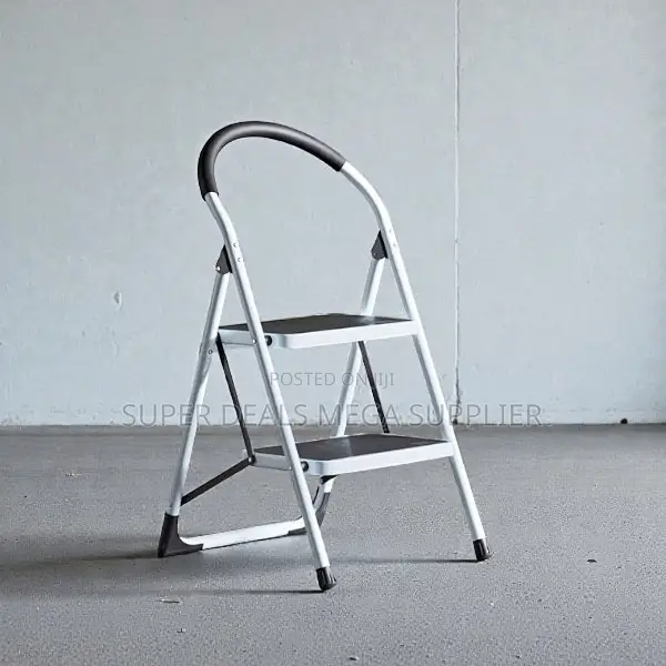 Stylish Appearance Non-Slip Portable Aluminum 2 Step Ladder Stepladder
