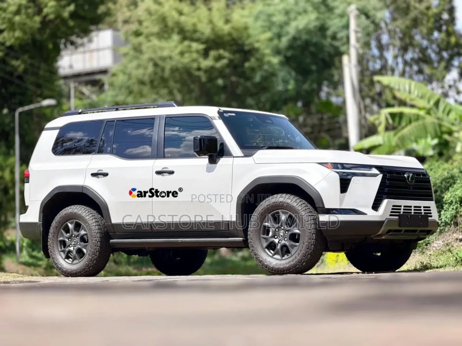 Lexus GX 550 Overtrail 2024 White