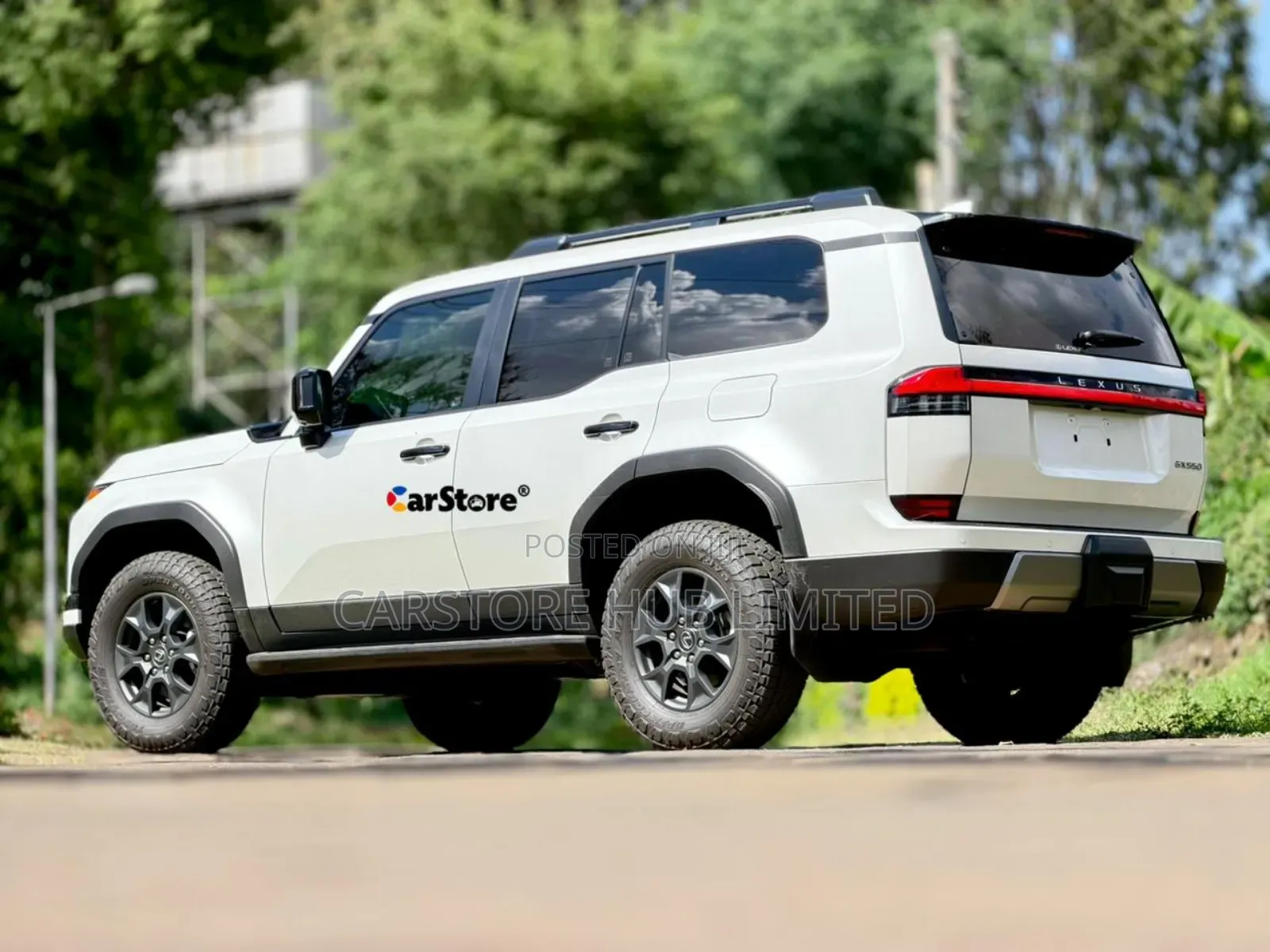 Lexus GX 550 Overtrail 2024 White