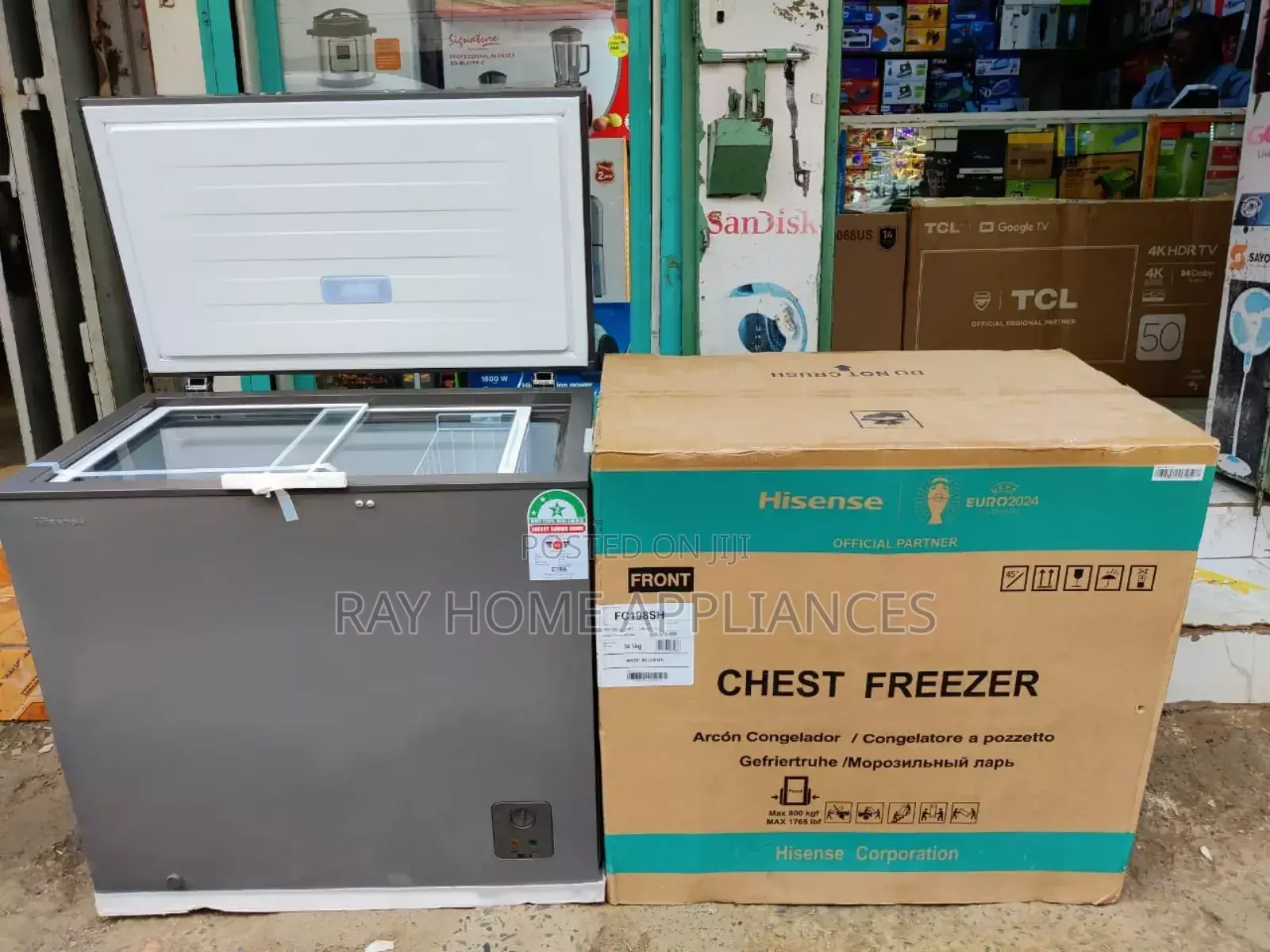 Hisense Freezer 198l