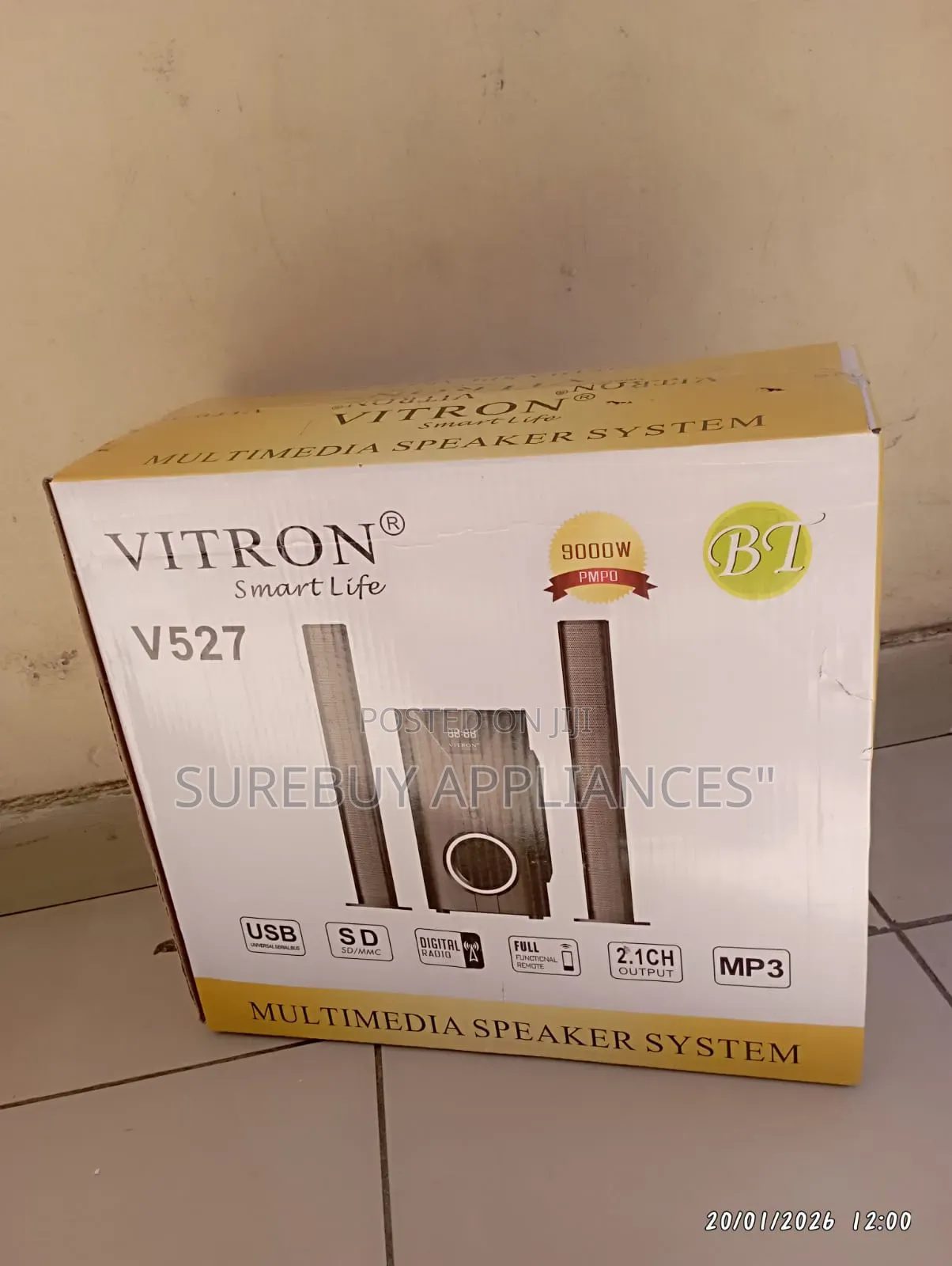Vitron V527 Wireless Soundbar Speaker