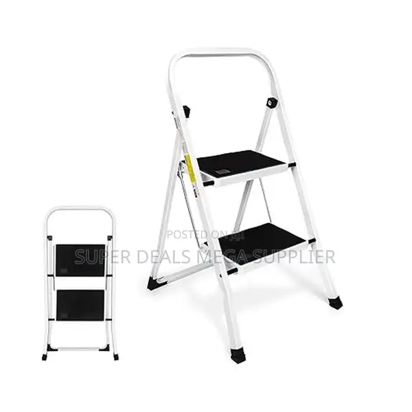 Ultra High Quality Non Slip Portable Aluminum 2 Step Ladder Stepladder