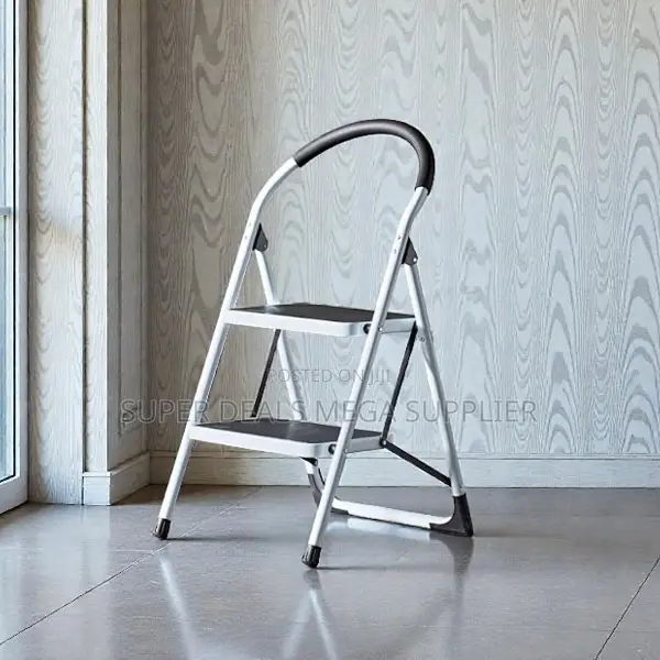 Non Slip Portable Aluminum 2 Step Ladder Stepladder for Workshops