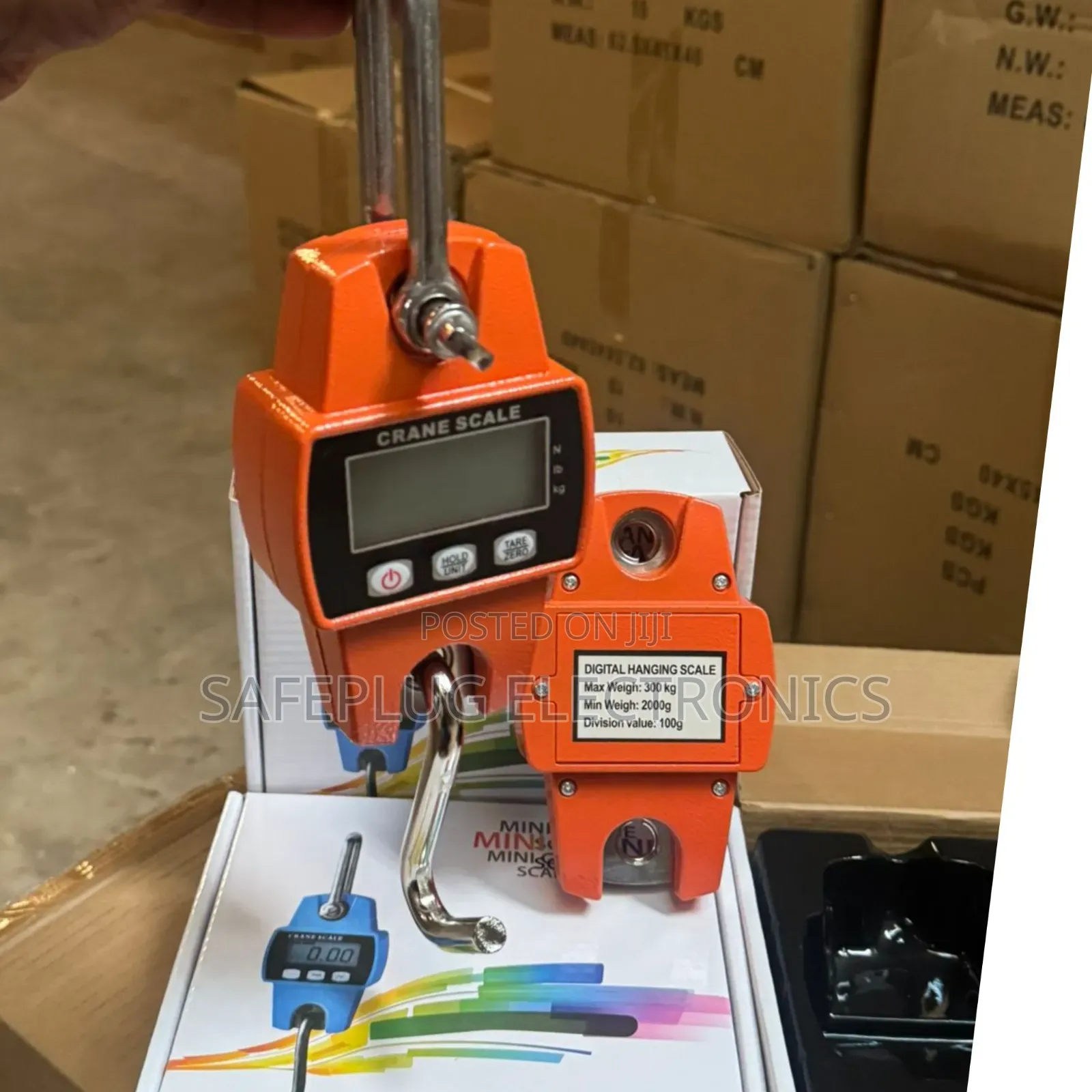 Portable Gantry Crane 300kg – Foldable Design | 4.5m Max Height |